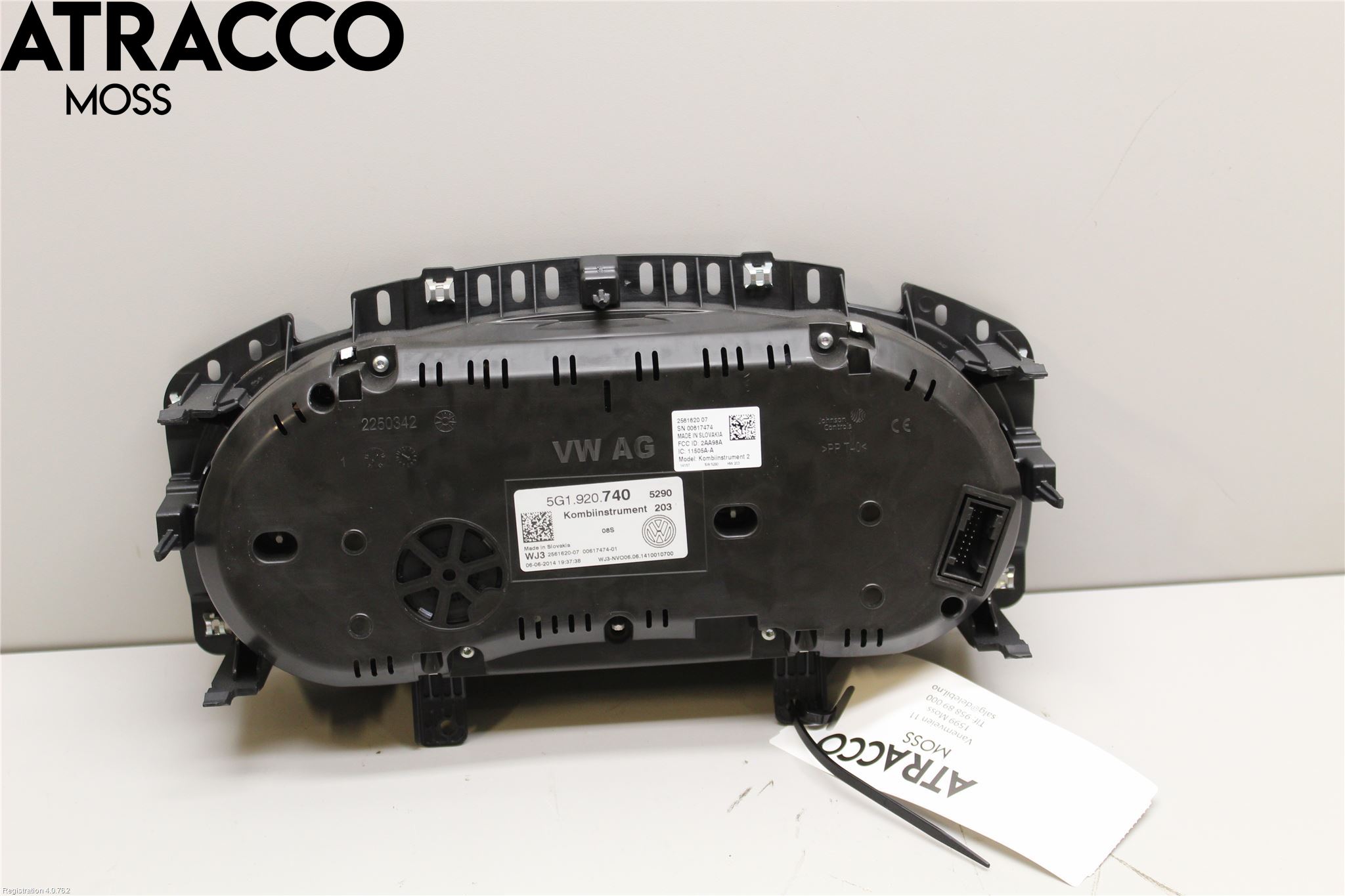 Volkswagen VW GOLF / E-GOLF VII 13-20 Instrument Komb
