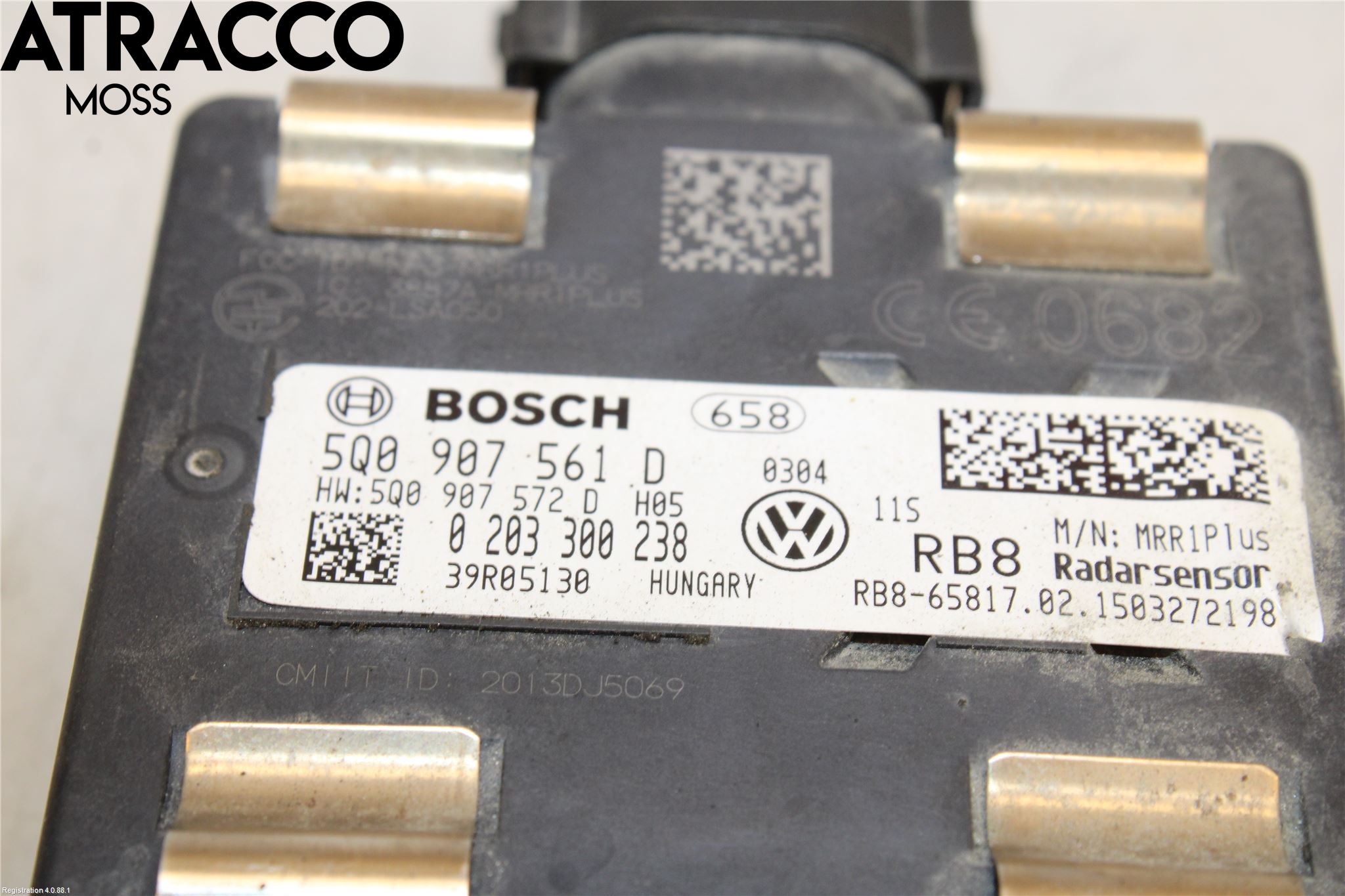 Volkswagen VW GOLF / E-GOLF VII 13-20 Sensor Adaptiv Farthållare
