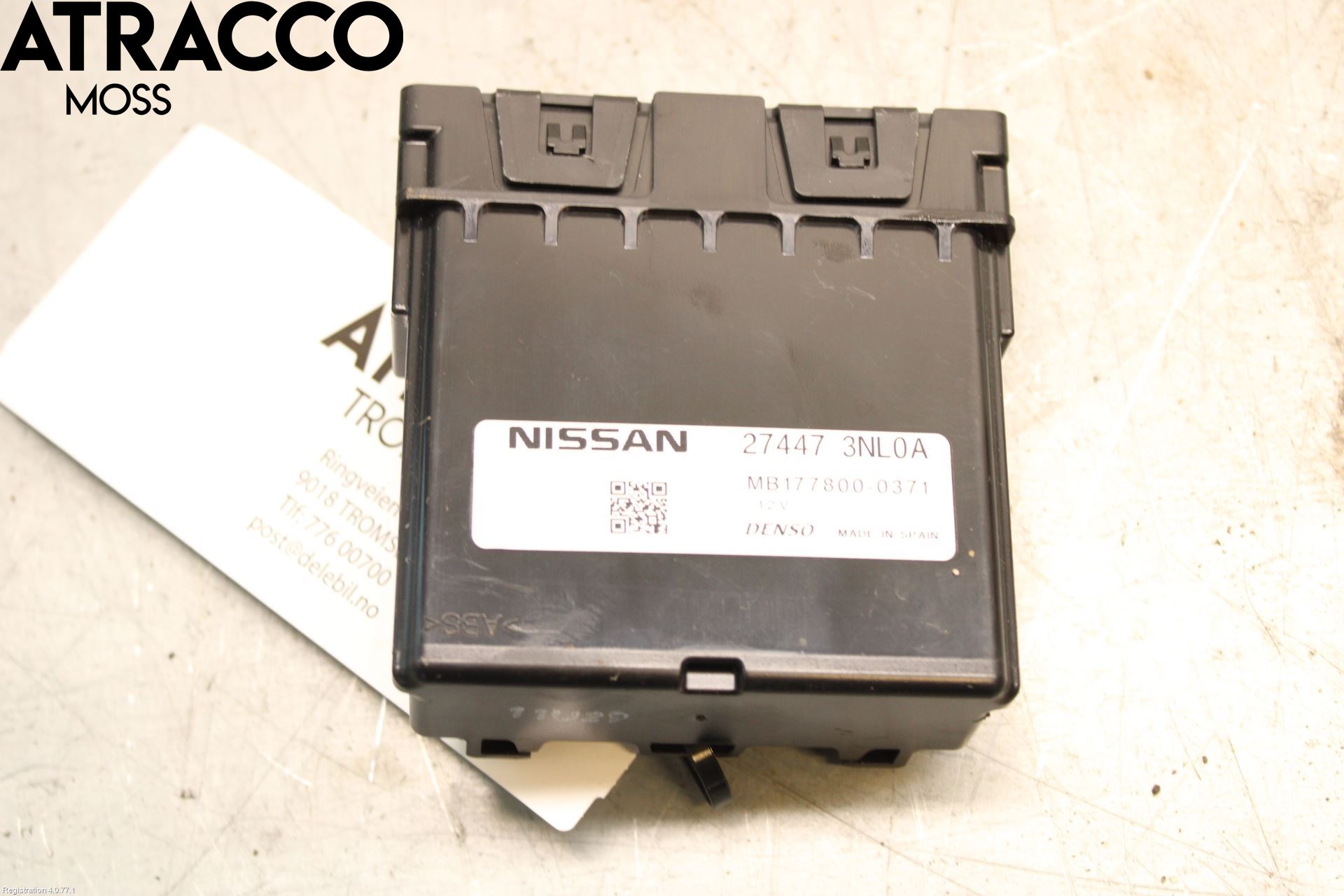 Nissan LEAF 18- Styrenhet Övrigt