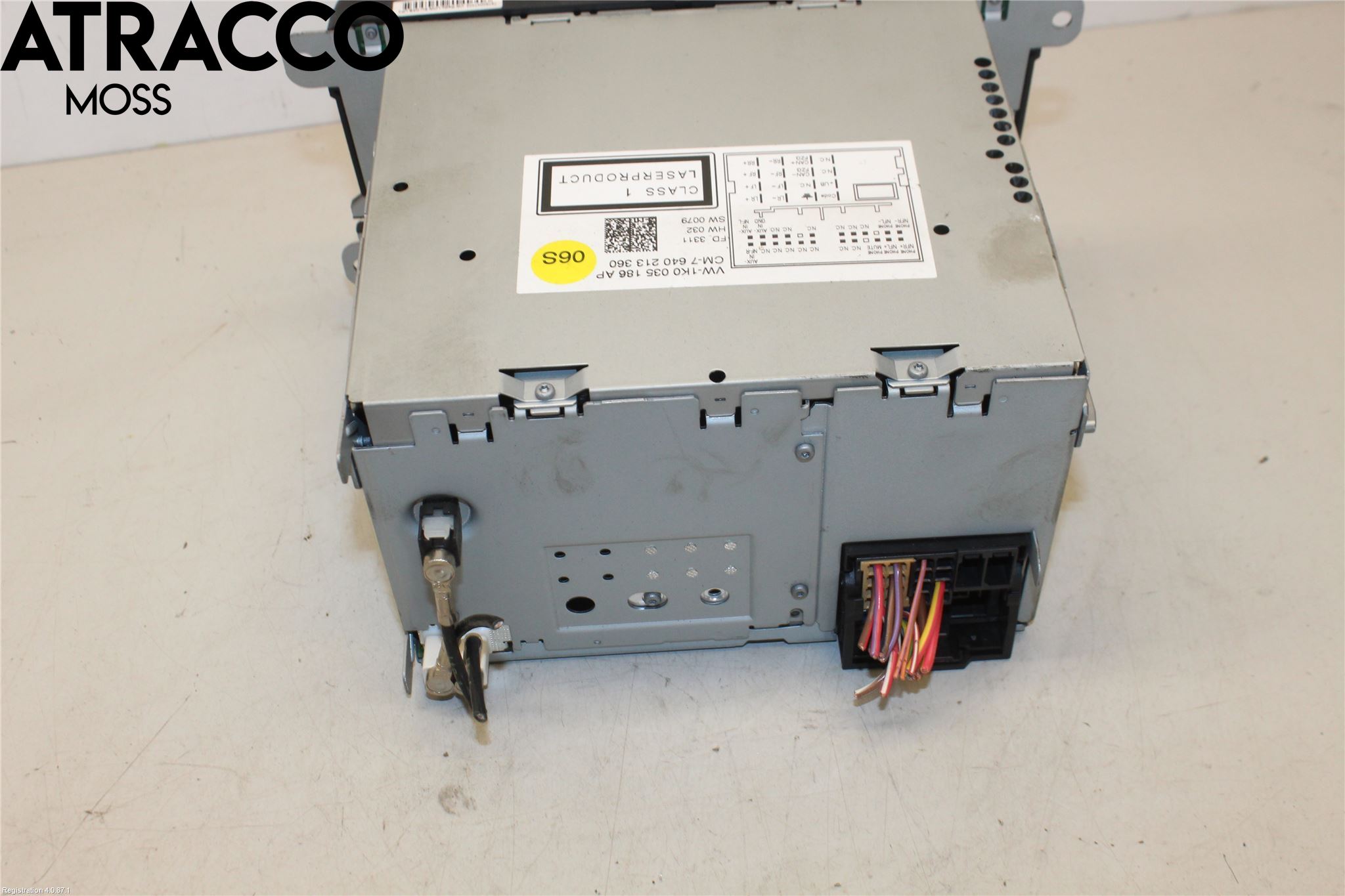 Volkswagen VW GOLF VI 09-13 Cd Radio - Multimediapanel