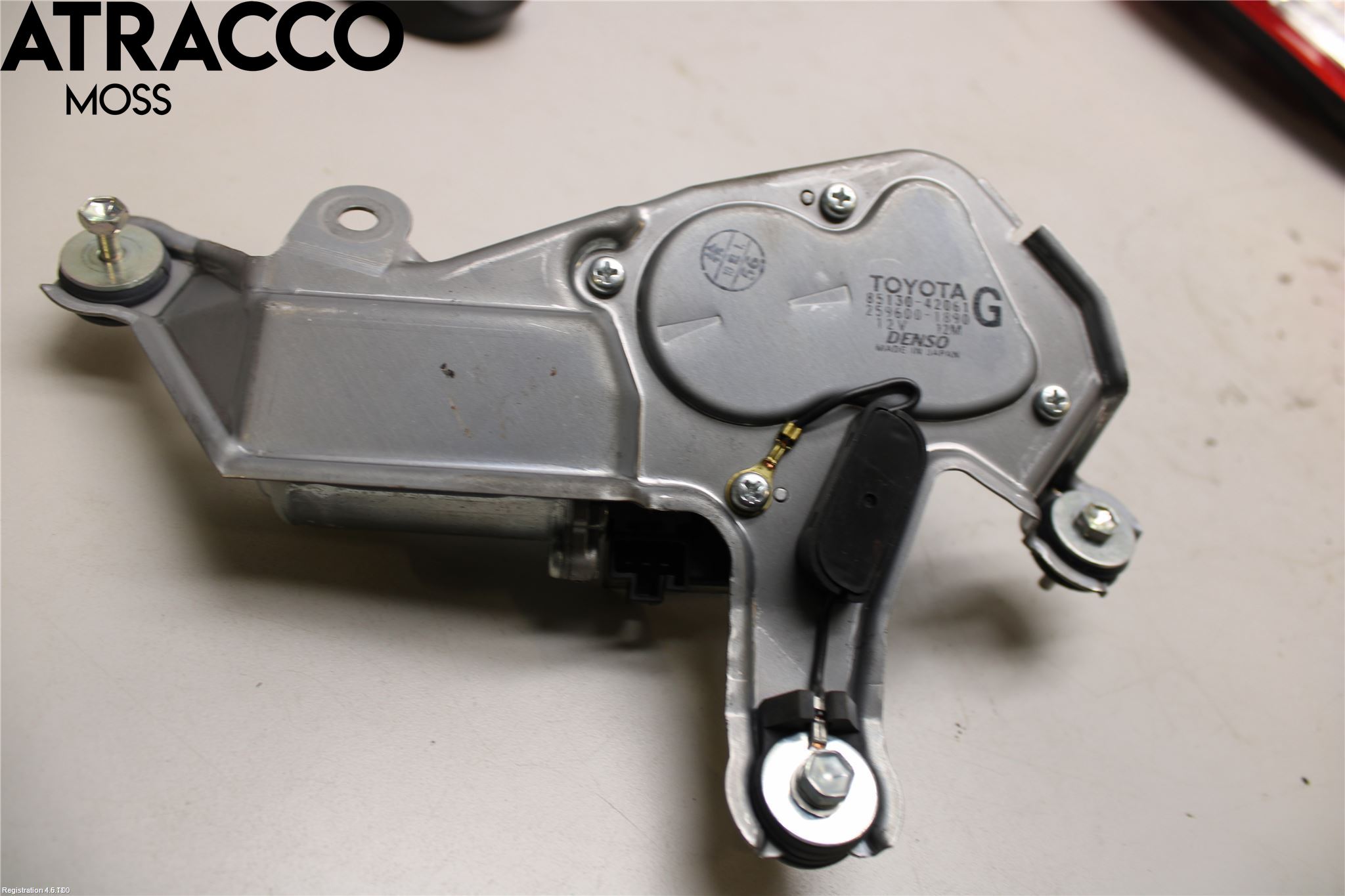 Toyota RAV 4 06-12 Torkarmotor Baklucka