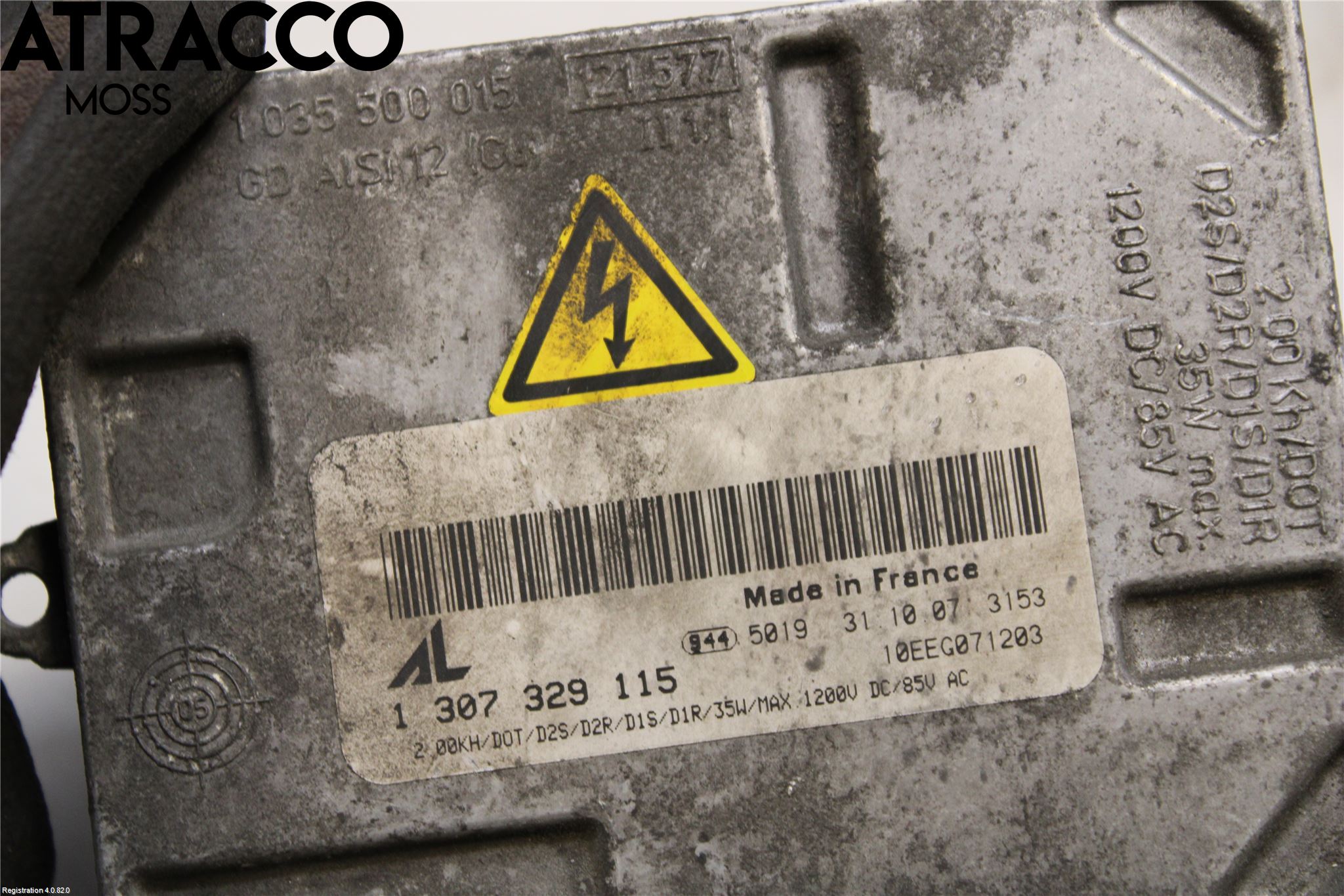Audi A4/S4 05-07 Styrenhet Strålkastare