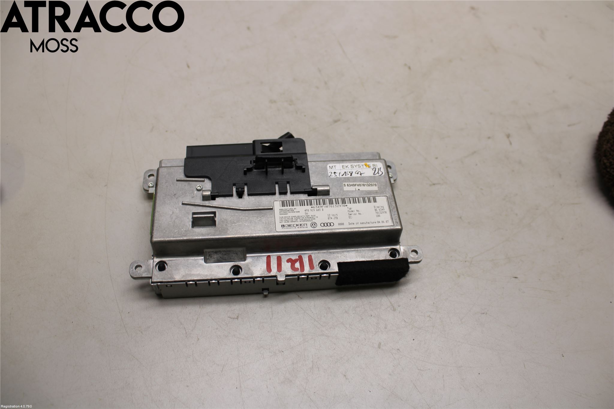 Audi A6/S6     05-11 Multifunktionsdisplay