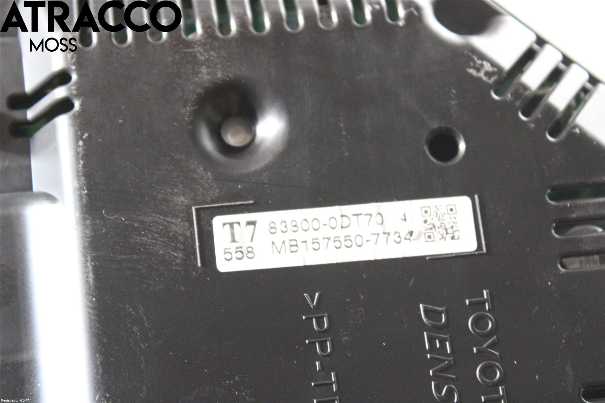 Toyota YARIS XP130 12-14 Instrument Komb