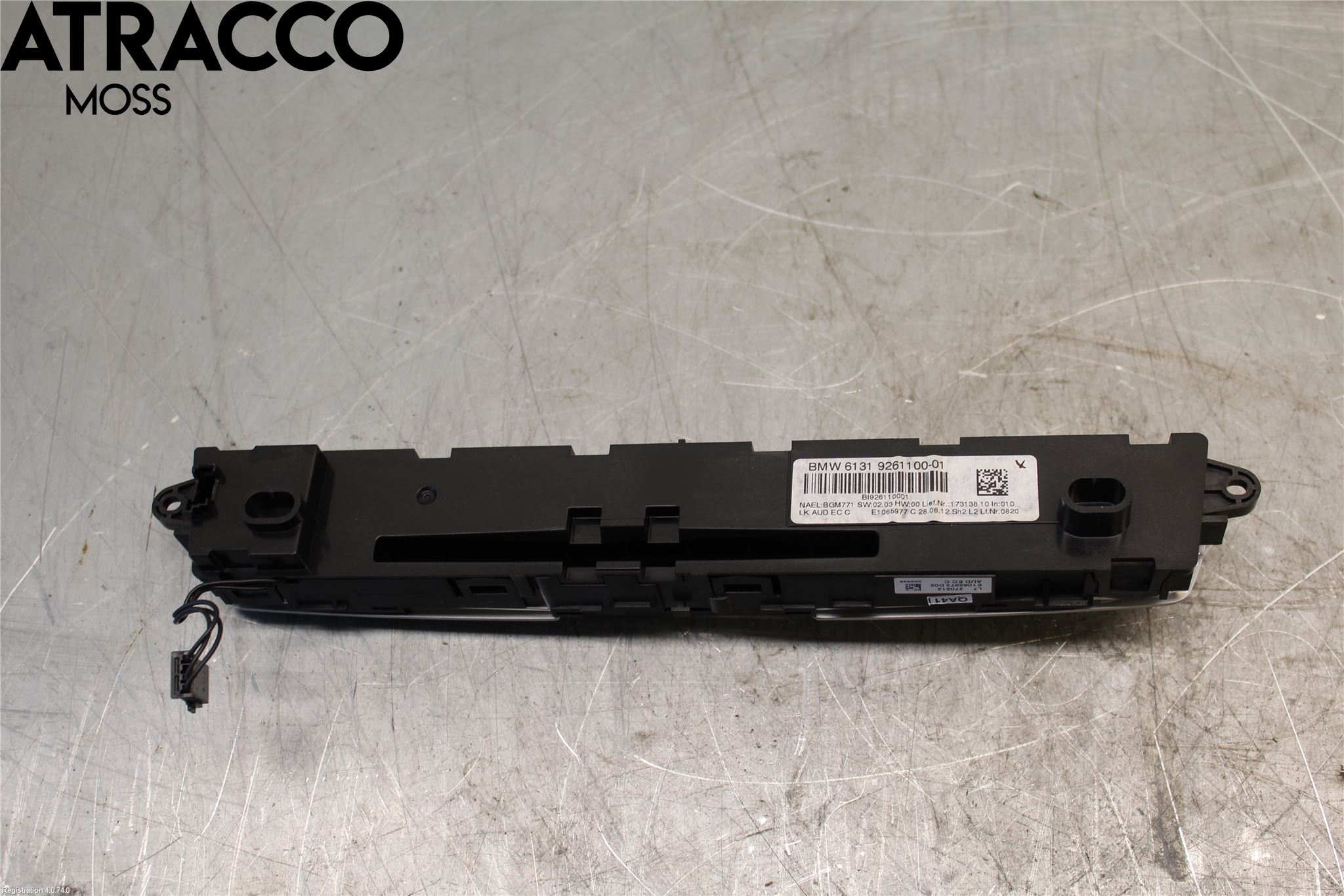 BMW 3 F30/F31/F80 12-19 Strömställare Multifunktion