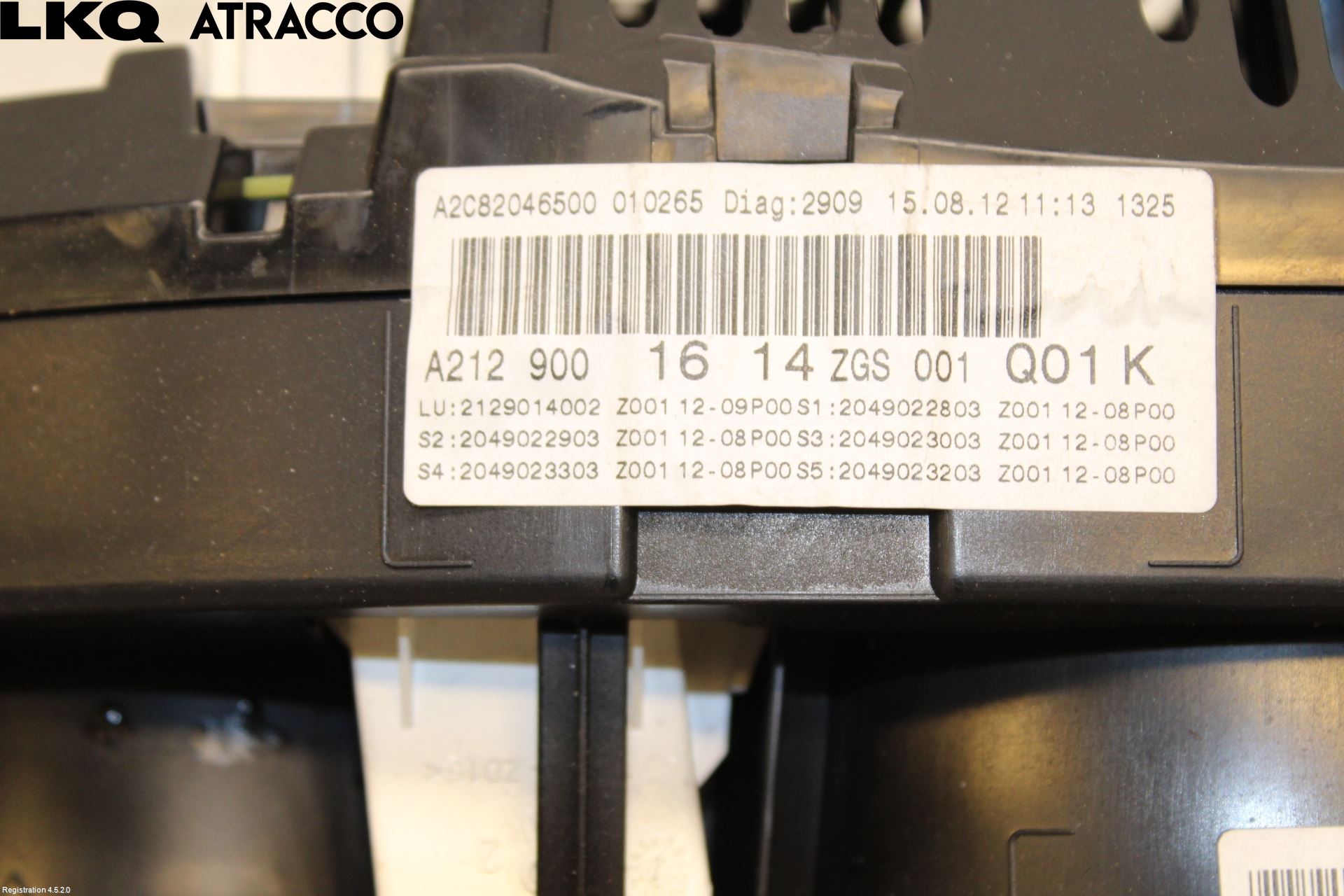 Mercedes-Benz MB E-KLASS (W212) 09-16 Instrument Komb