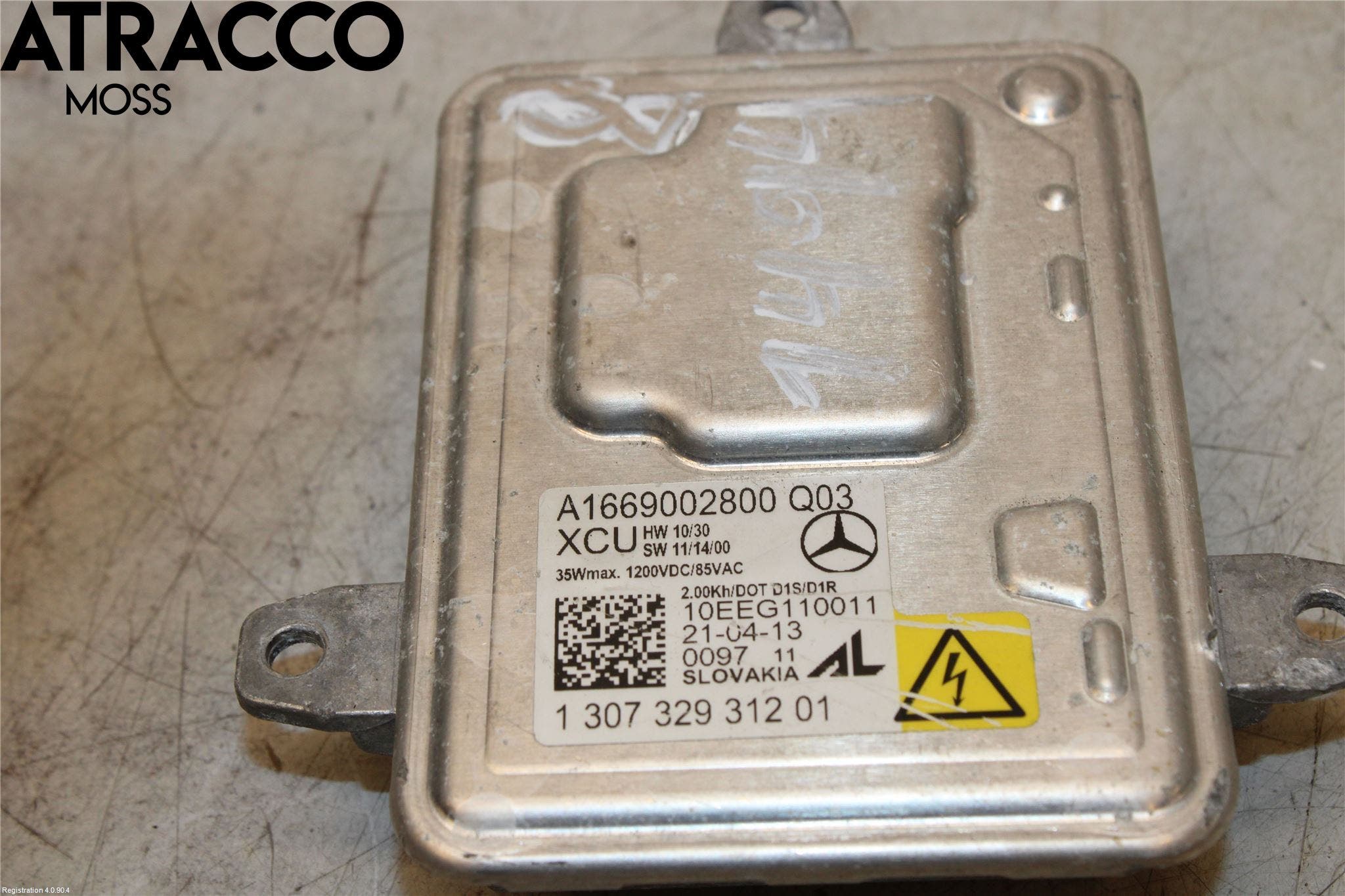 Mercedes-Benz MB B-KLASS (W246/W242) 12-19 Styrenhet Strålkastare