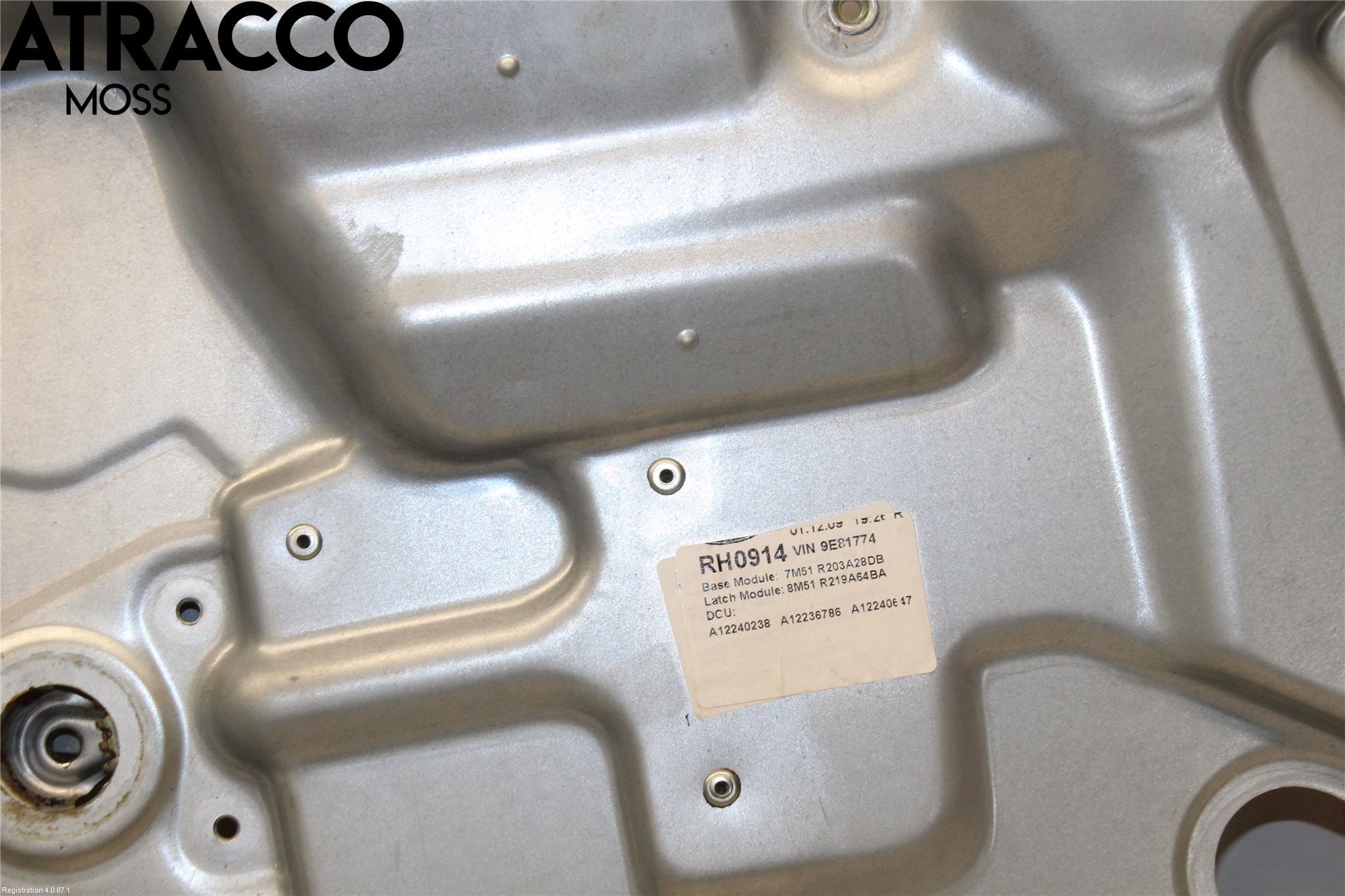 Ford KUGA 08-12 Fönsterhissmekanism