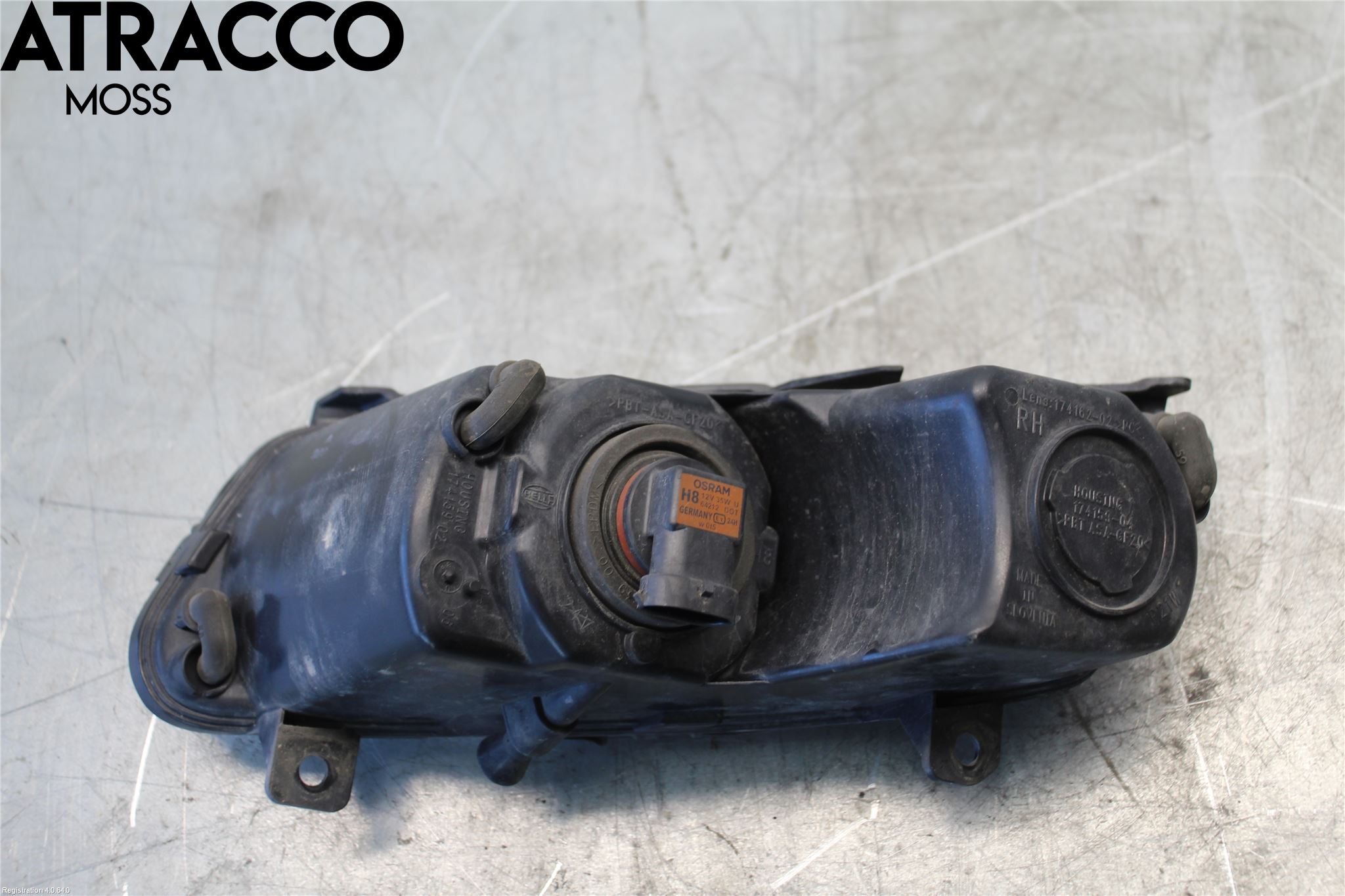 Volkswagen VW POLO 10-17 Dimljus-Varselljus Fram