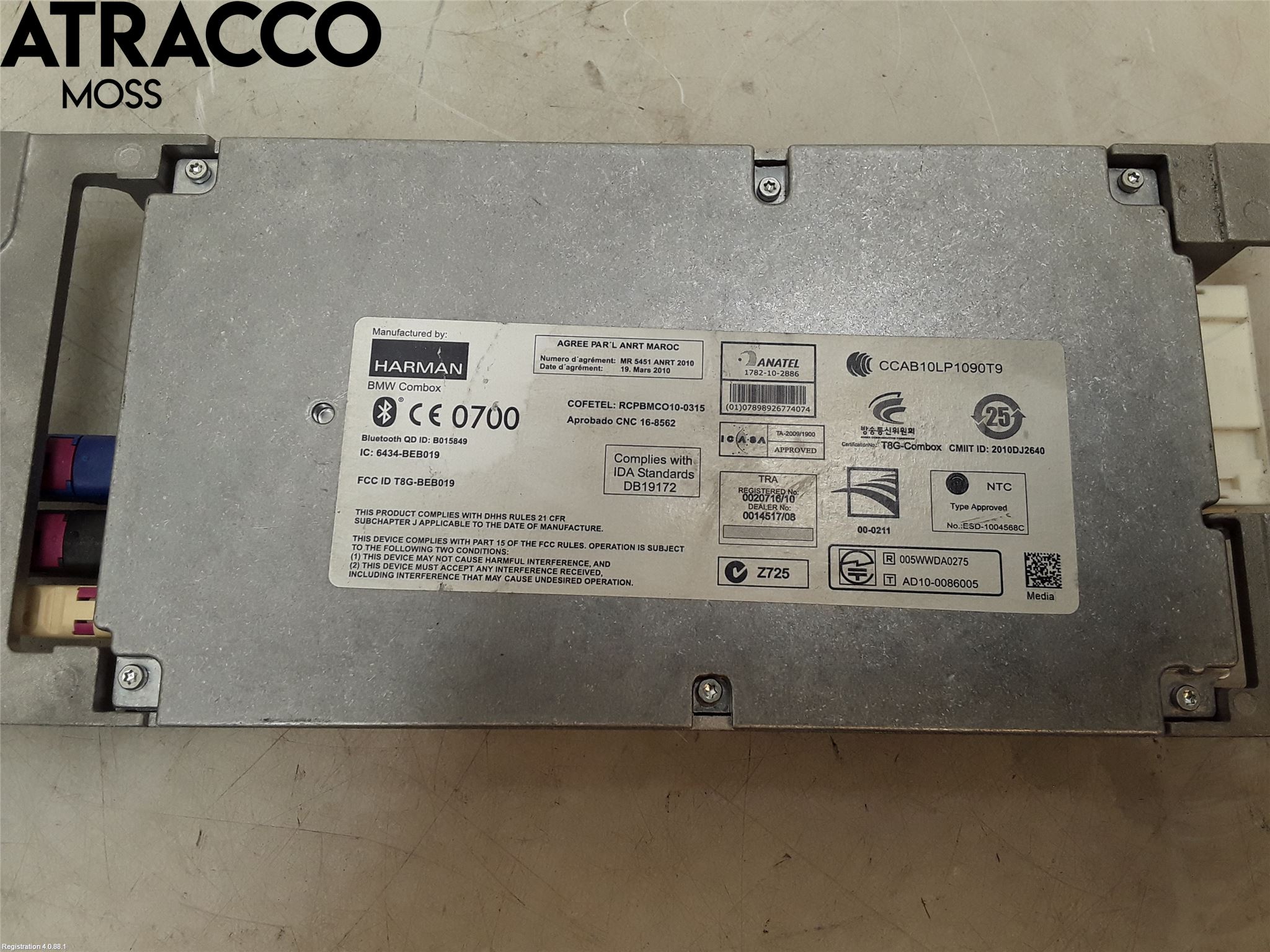 BMW 1 F20/F21 11-19 Radio-Stereo Förstärkare