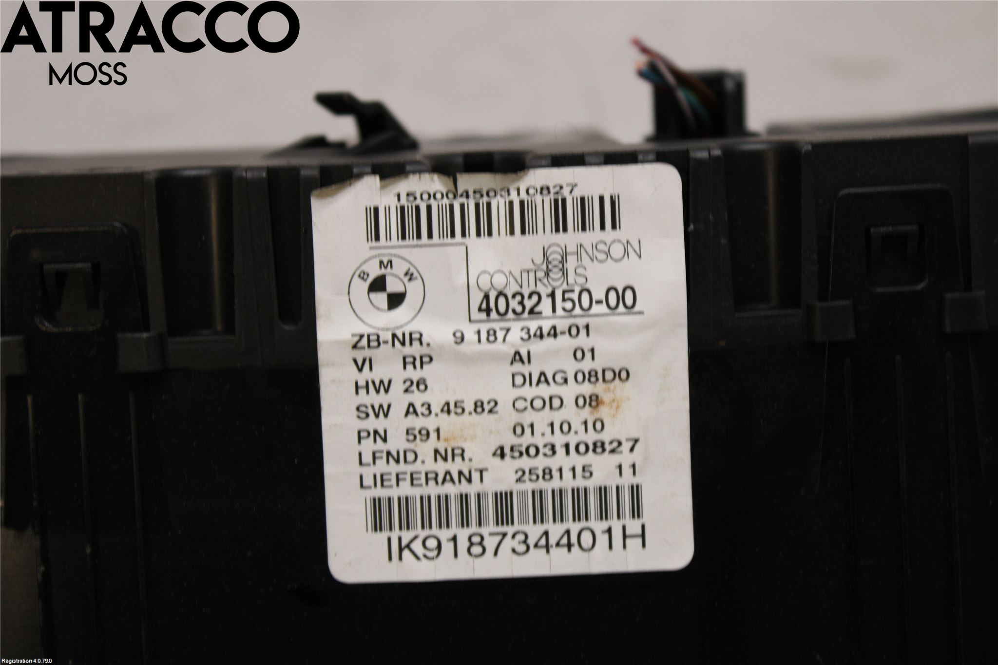 BMW 3 E90/91 SED/TOU 05-12 Instrument Komb