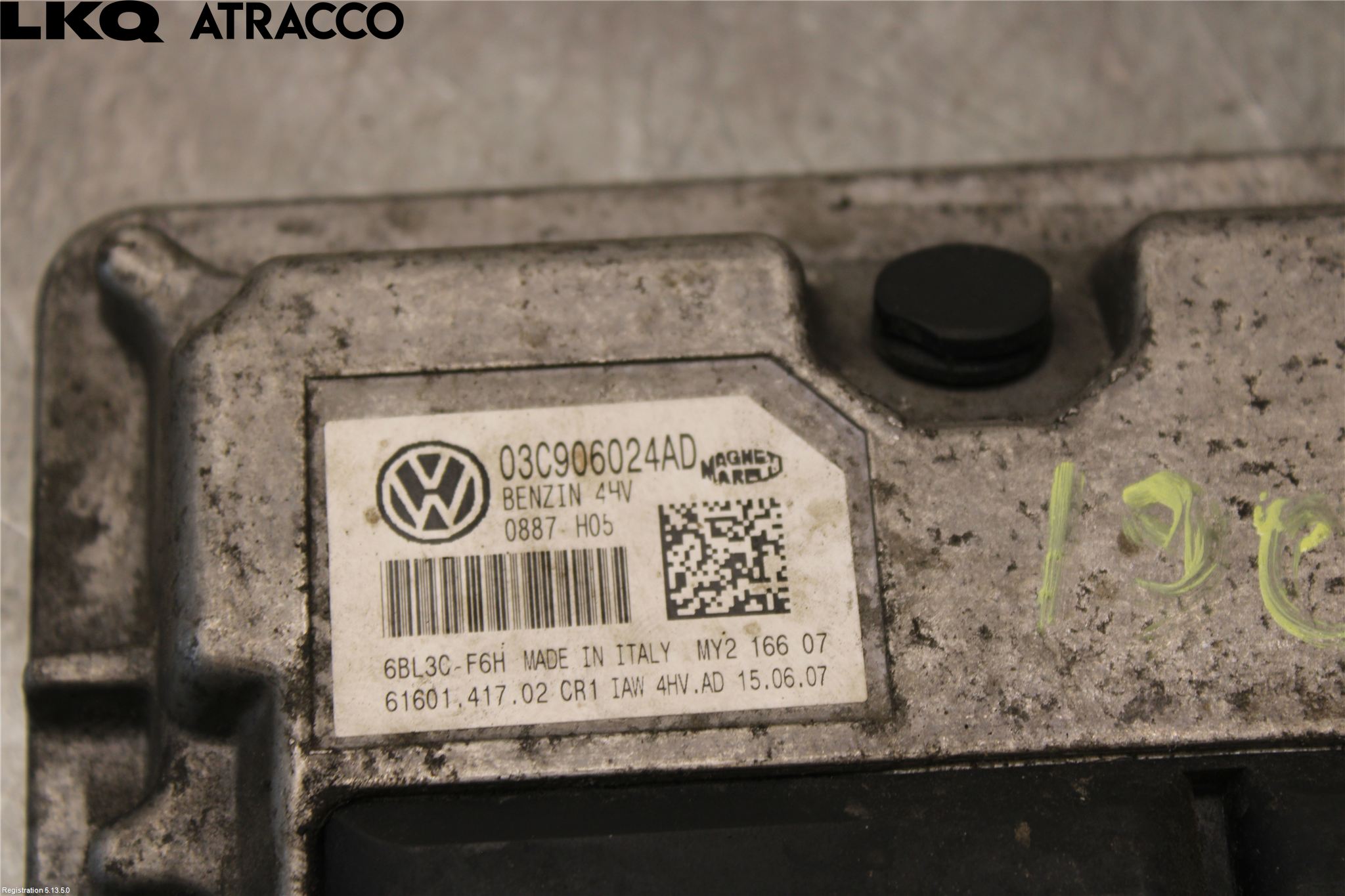 Volkswagen VW POLO 05-09 Styrenhet Insprut Bensin