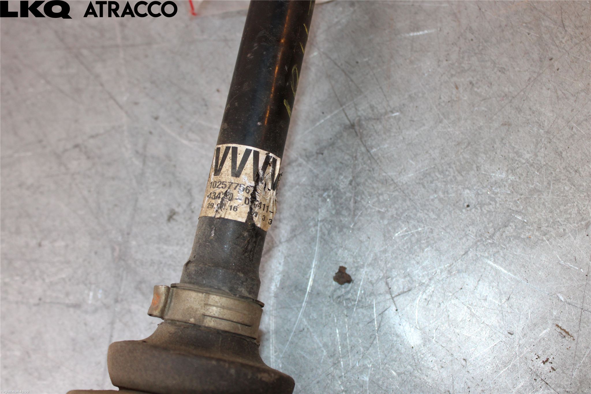Toyota YARIS XP130 15-20 Drivaxel Fram Vänster