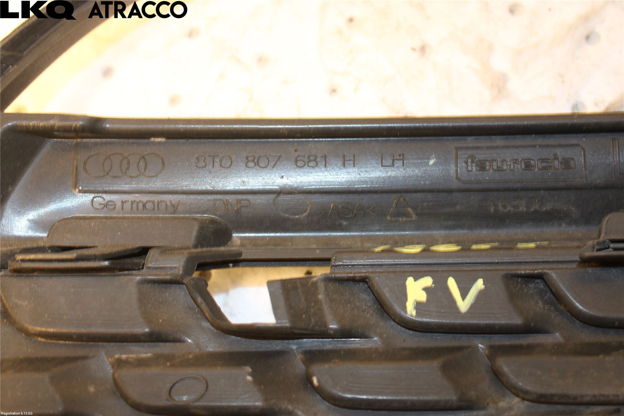 Audi A5 07-16 Grilldel Vänster
