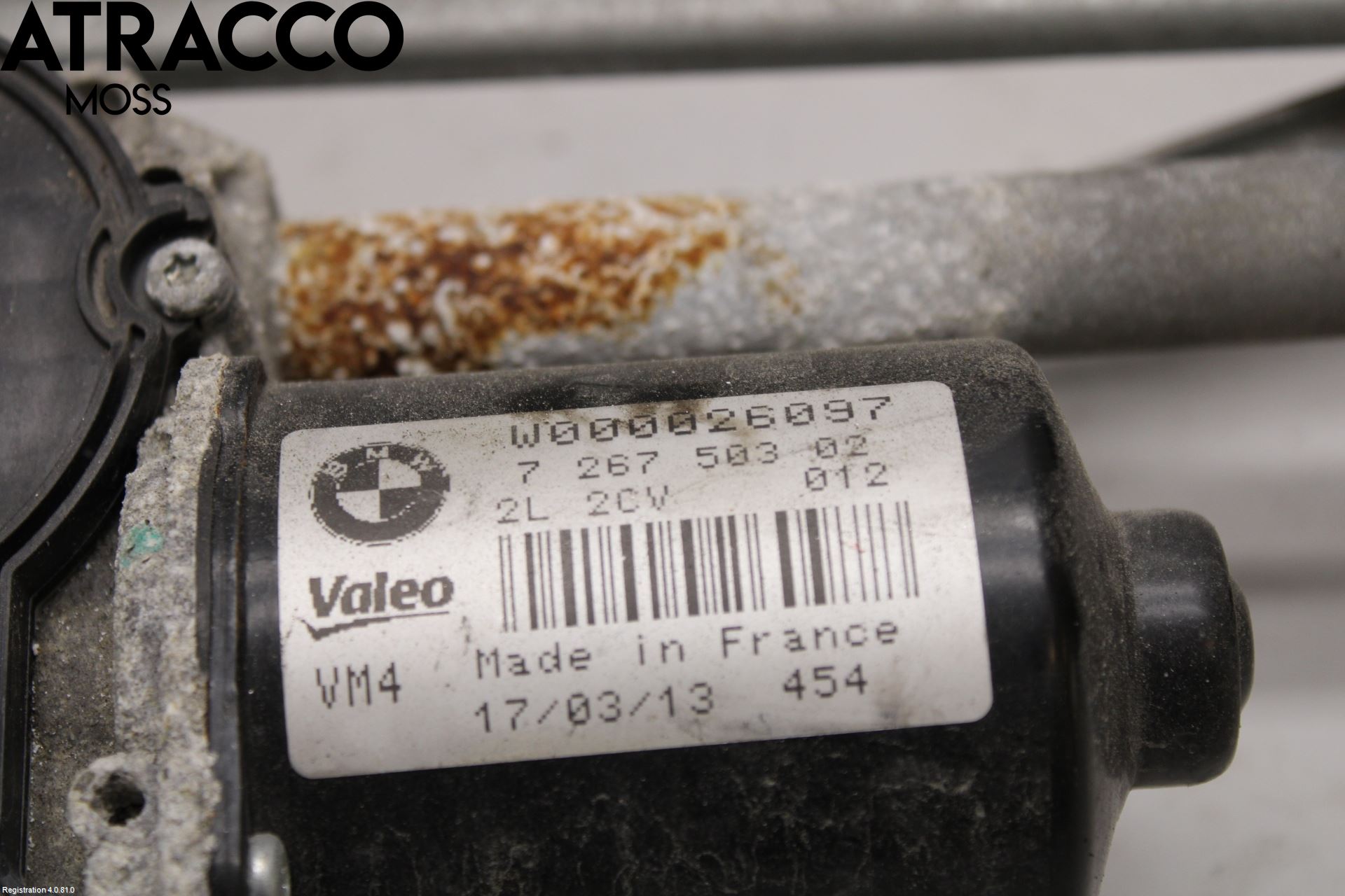 BMW 1 F20/F21 11-19 Torkarmotor Vindruta