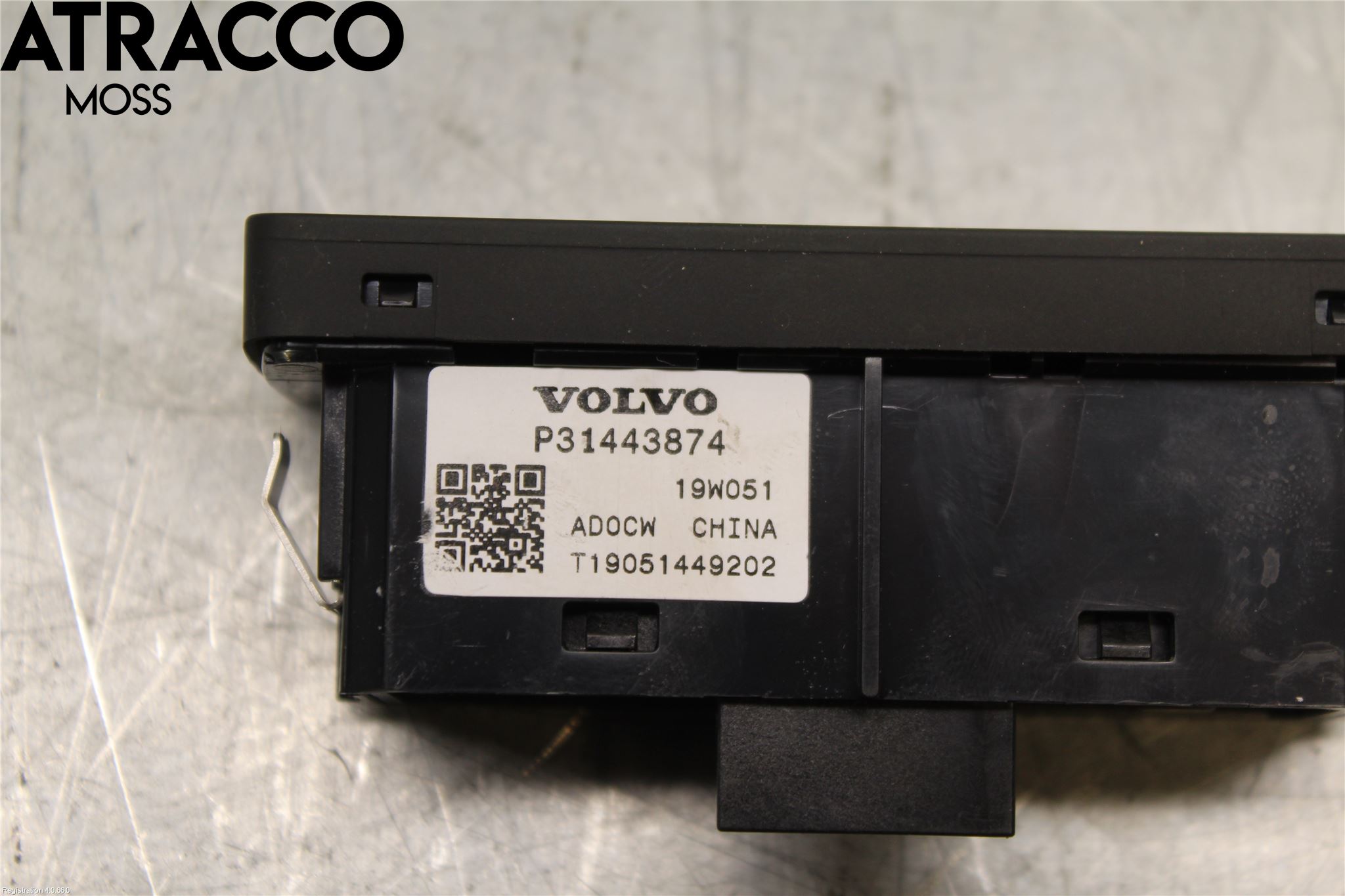 Volvo XC90/RECHARGE 16- Strömställare Multifunktion