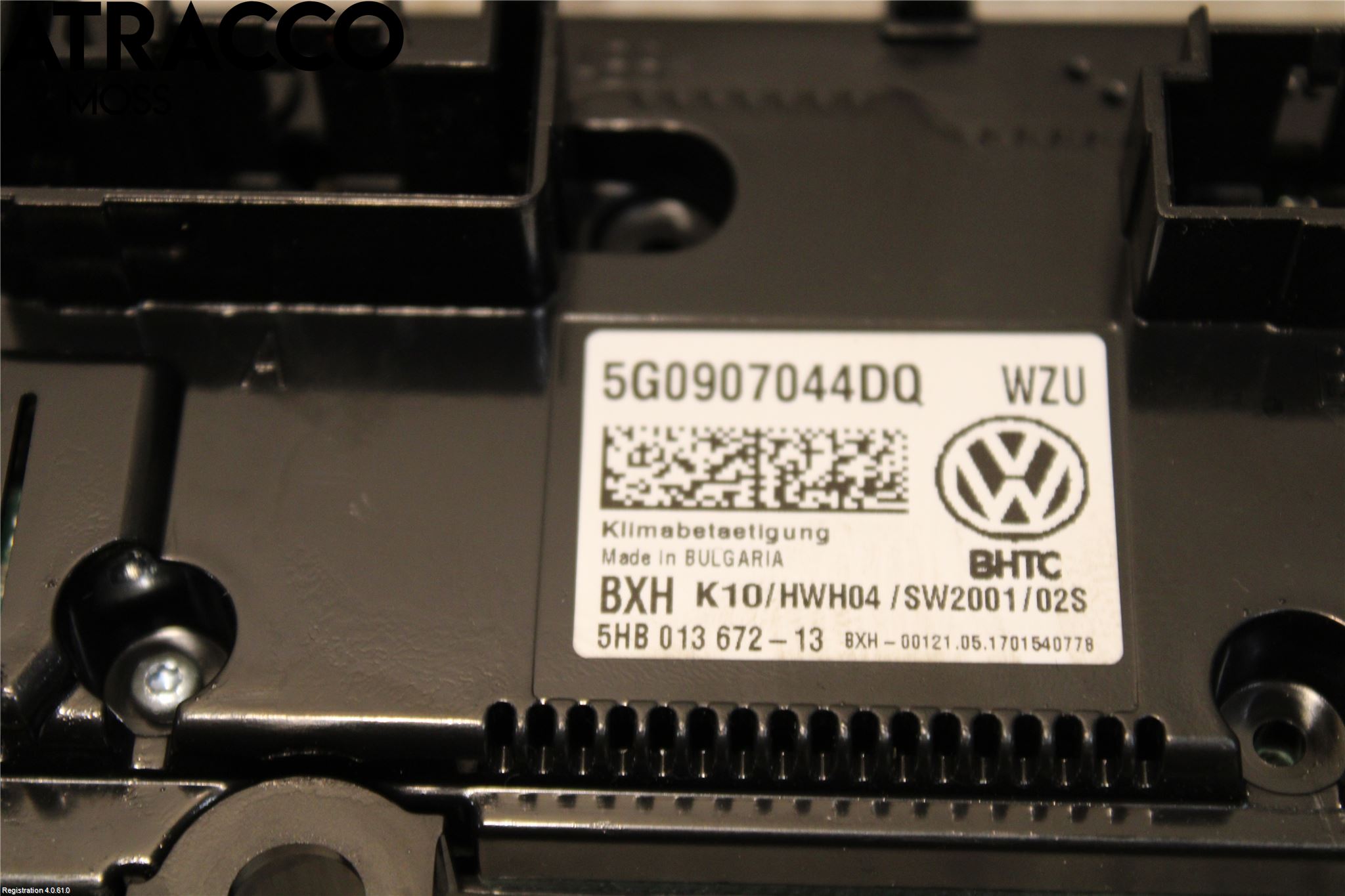 Volkswagen VW PASSAT 15-19 Ac Styrenhet Ac Manöveren
