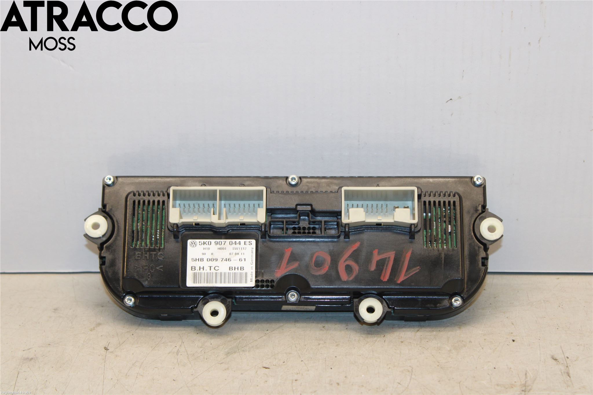 Volkswagen VW GOLF VI 09-13 Ac Styrenhet Ac Manöveren
