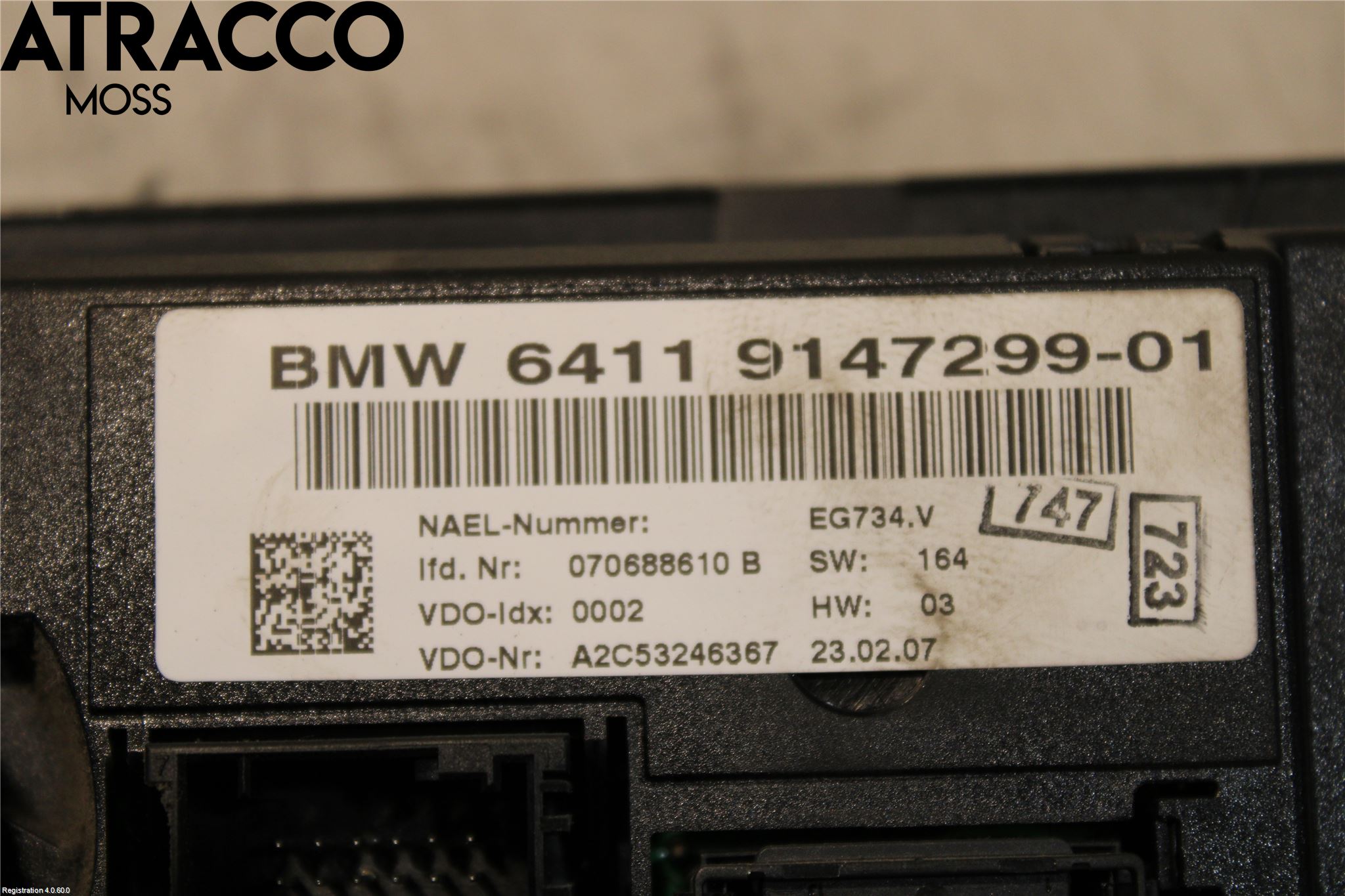 BMW 3 E90/91 SED/TOU 05-12 Ac Styrenhet Ac Manöveren