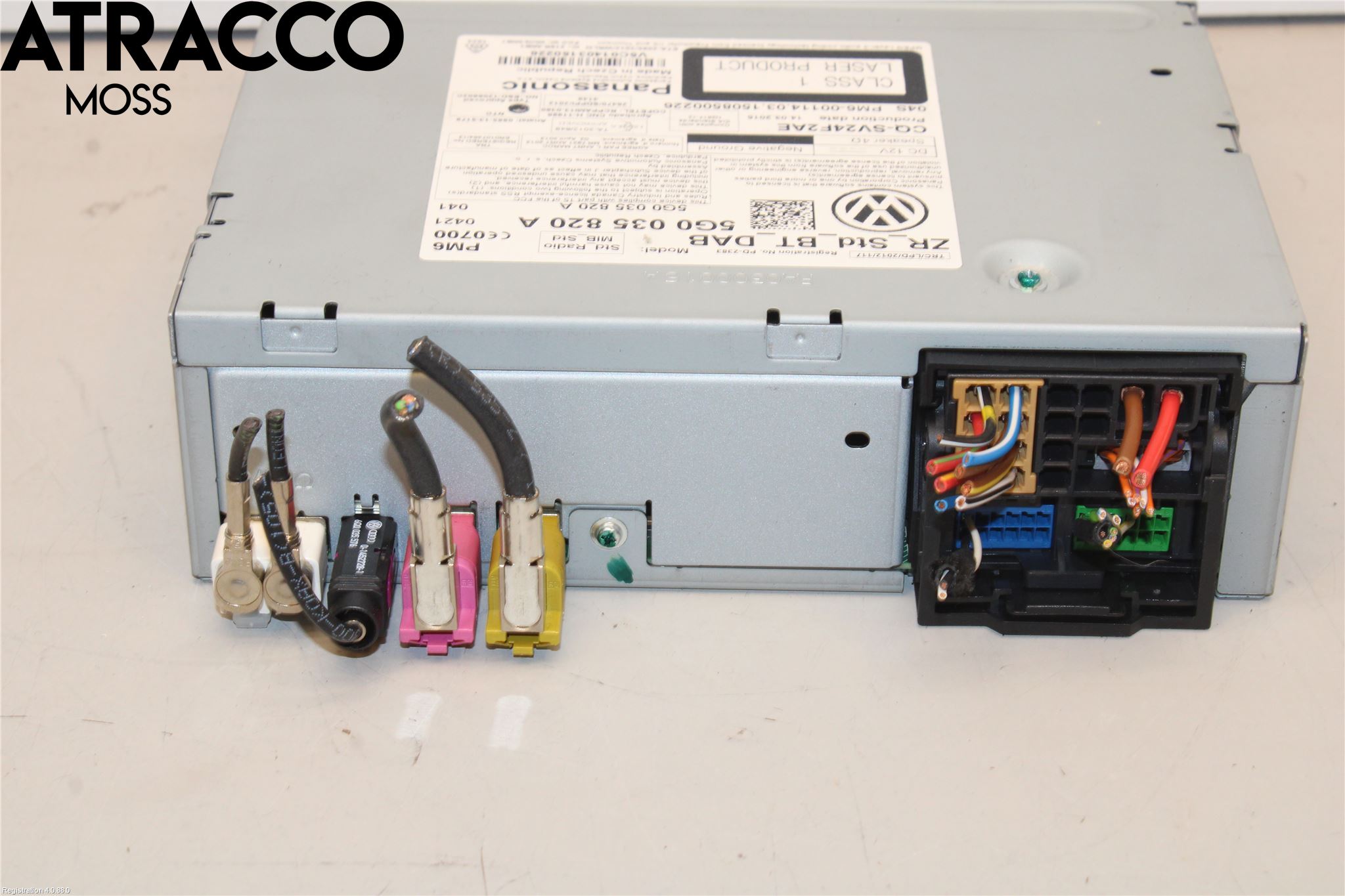 Volkswagen VW GOLF PLUS/CROSS GOLF 04-14 Radio