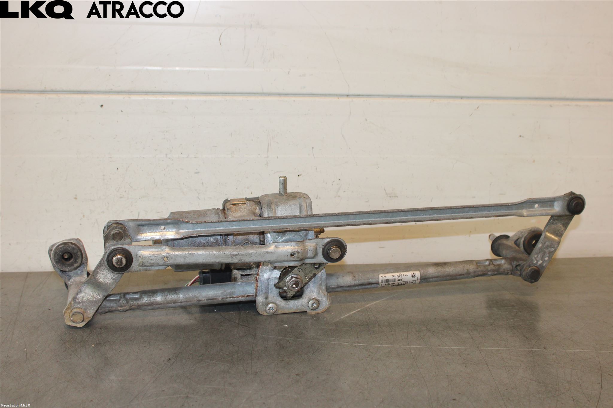 Volkswagen VW GOLF VI 09-13 Torkarmotor Vindruta
