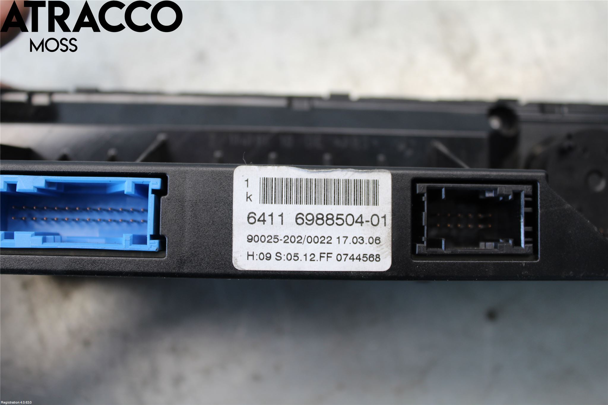 BMW 5 E60/61 Sed/Tou 02-10 Ac Styrenhet Ac Manöveren