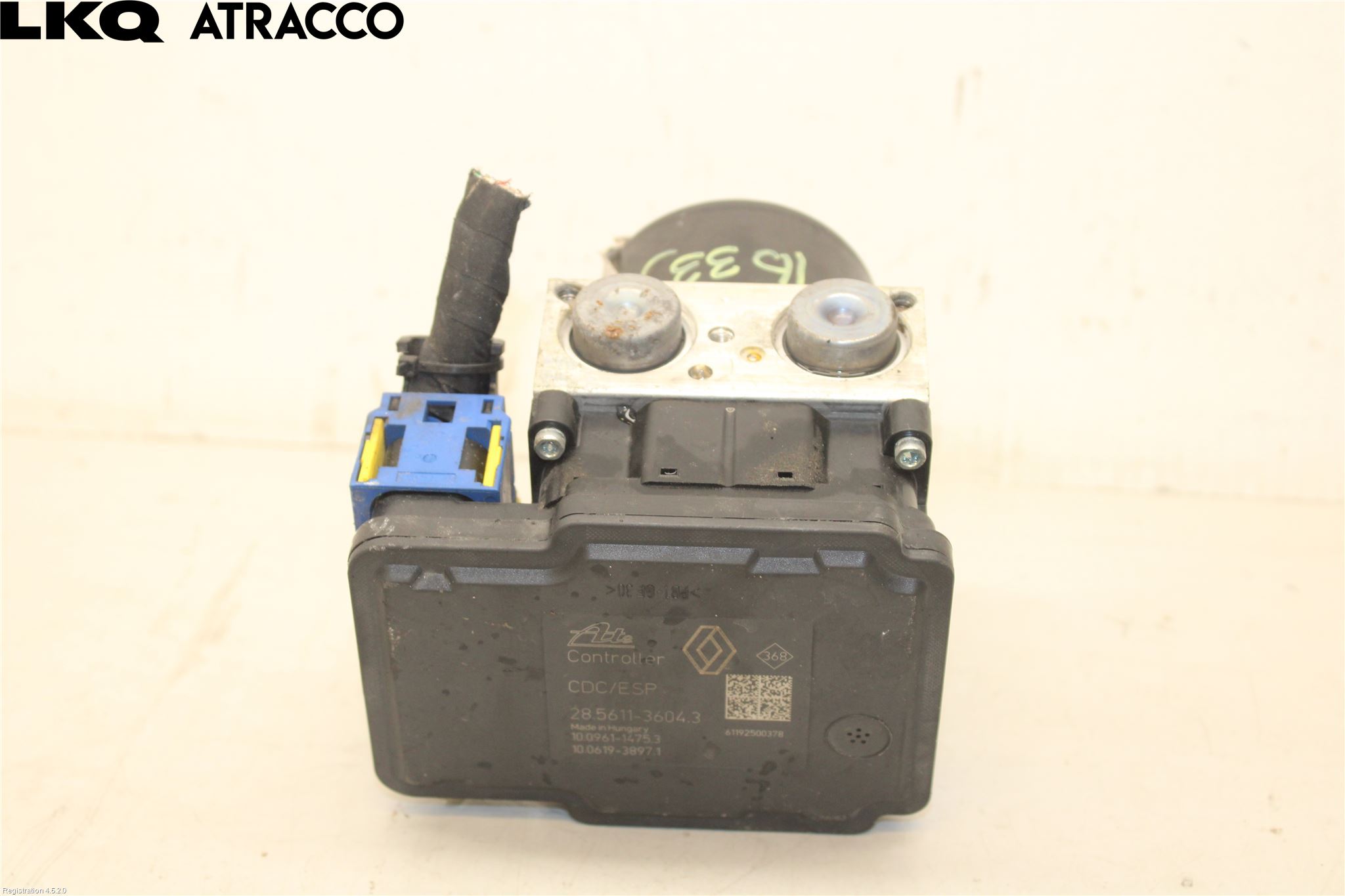 Renault MEGANE III 09-15 Abs Hydraulaggregat
