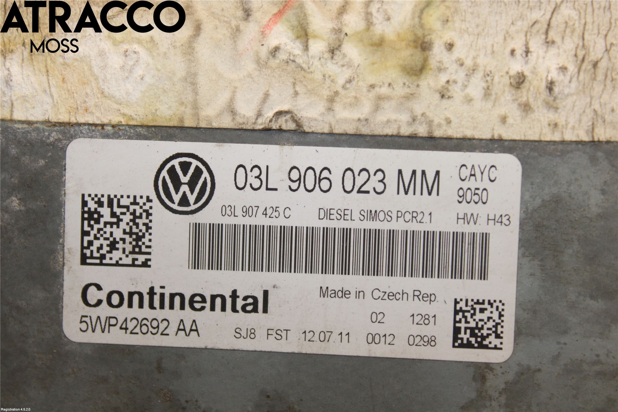 Volkswagen VW GOLF VI 09-13 Styrenhet Insprut Bensin