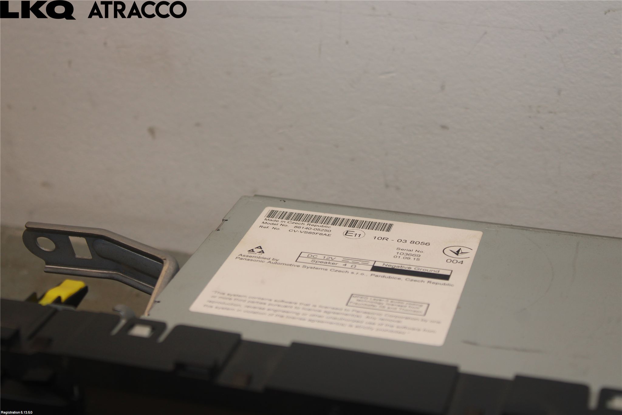 Toyota AVENSIS 16-18 Cd Radio - Multimediapanel
