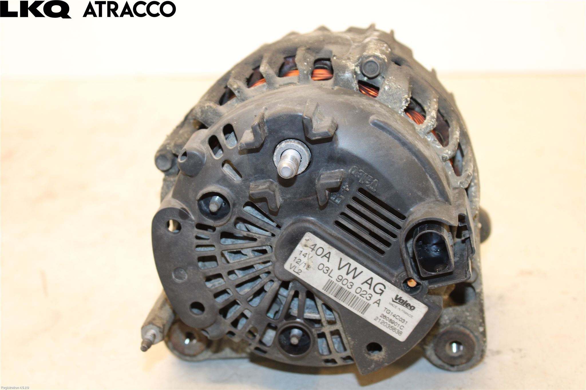 Volkswagen VW TIGUAN 07-16 Generator