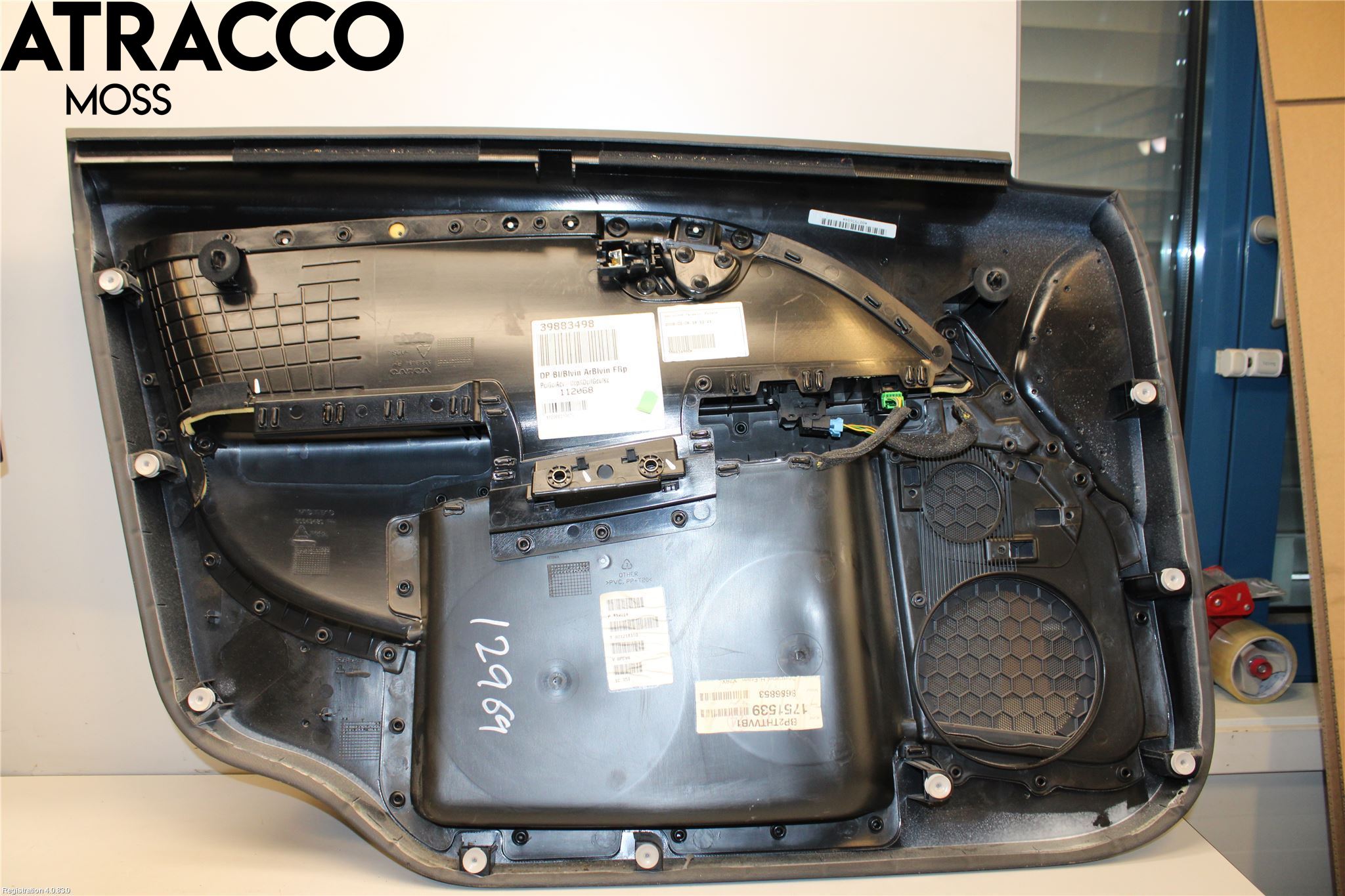 Volvo XC70 08-13 Dörrklädsel Hö