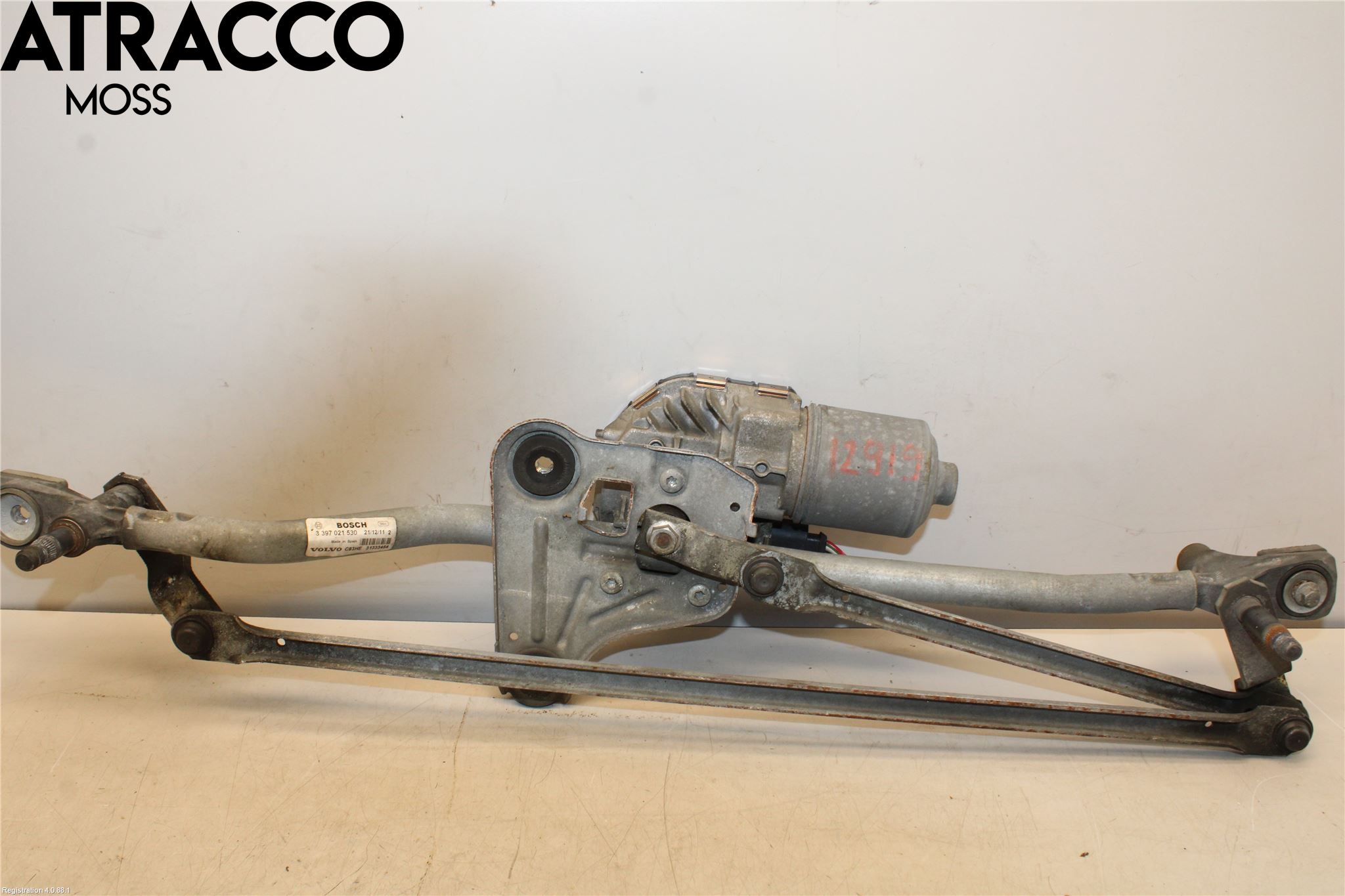 Volvo XC60 09-13 Torkarmotor Vindruta