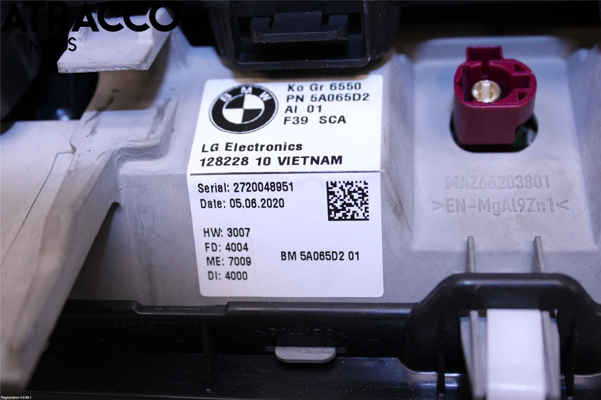 BMW X1 F48 15-22 Multifunktionsdisplay