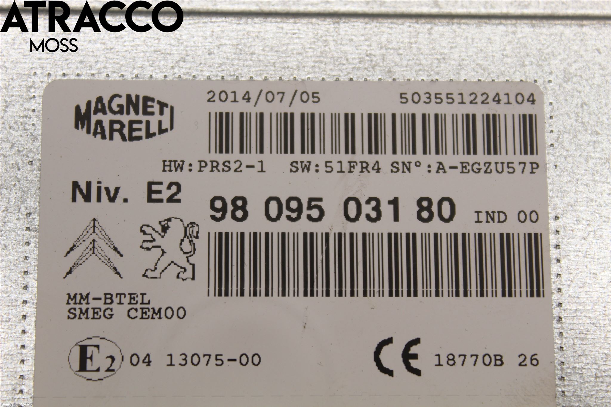 Peugeot 208 12-15 Radio