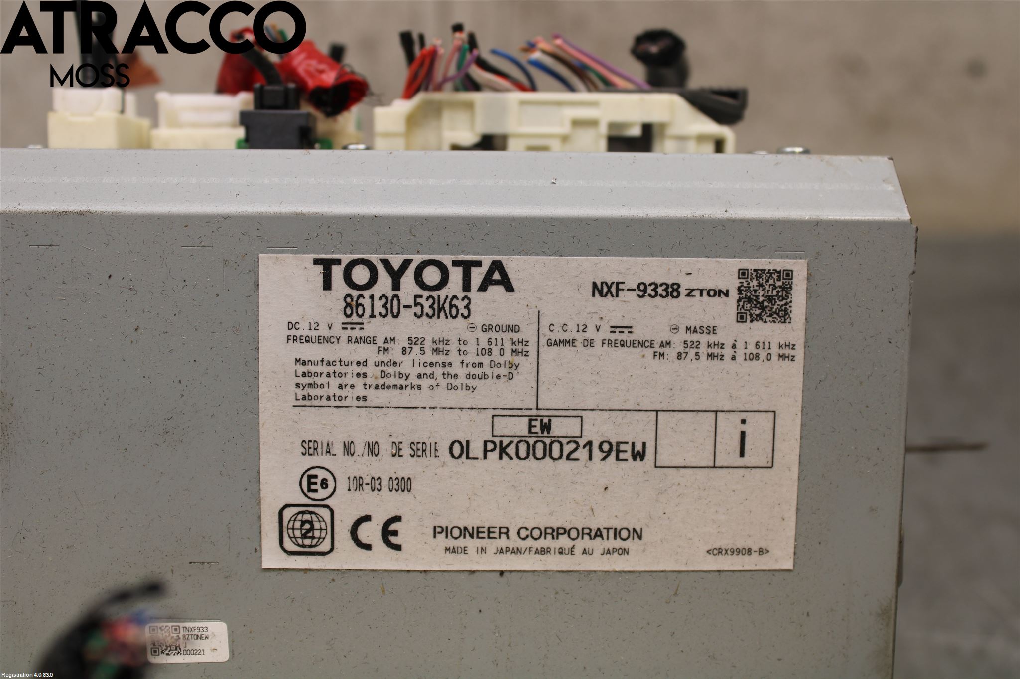 Lexus IS 250/350 14-20 Cd Radio - Multimediapanel