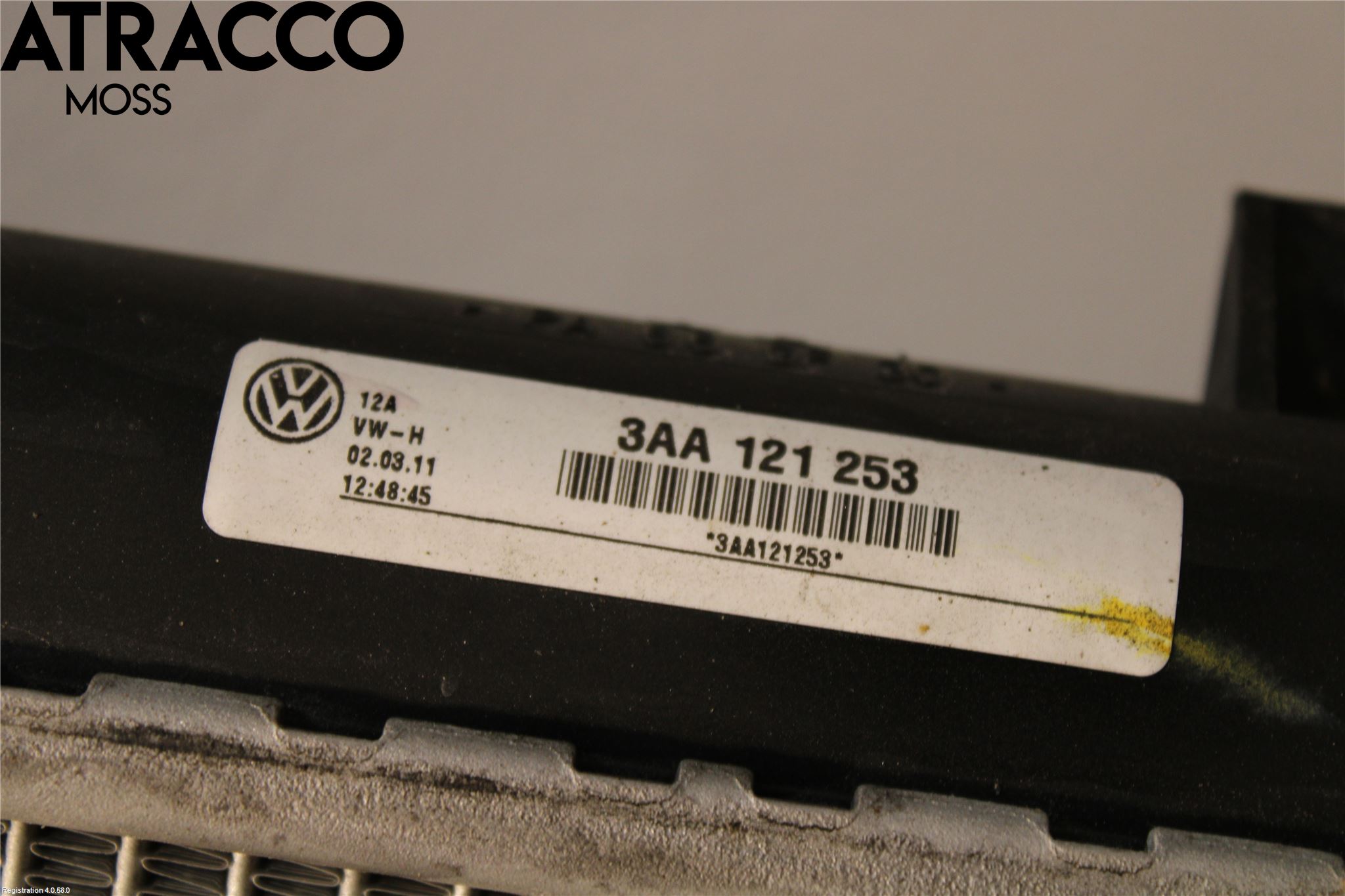 Volkswagen VW PASSAT 11-14 Kylare Man