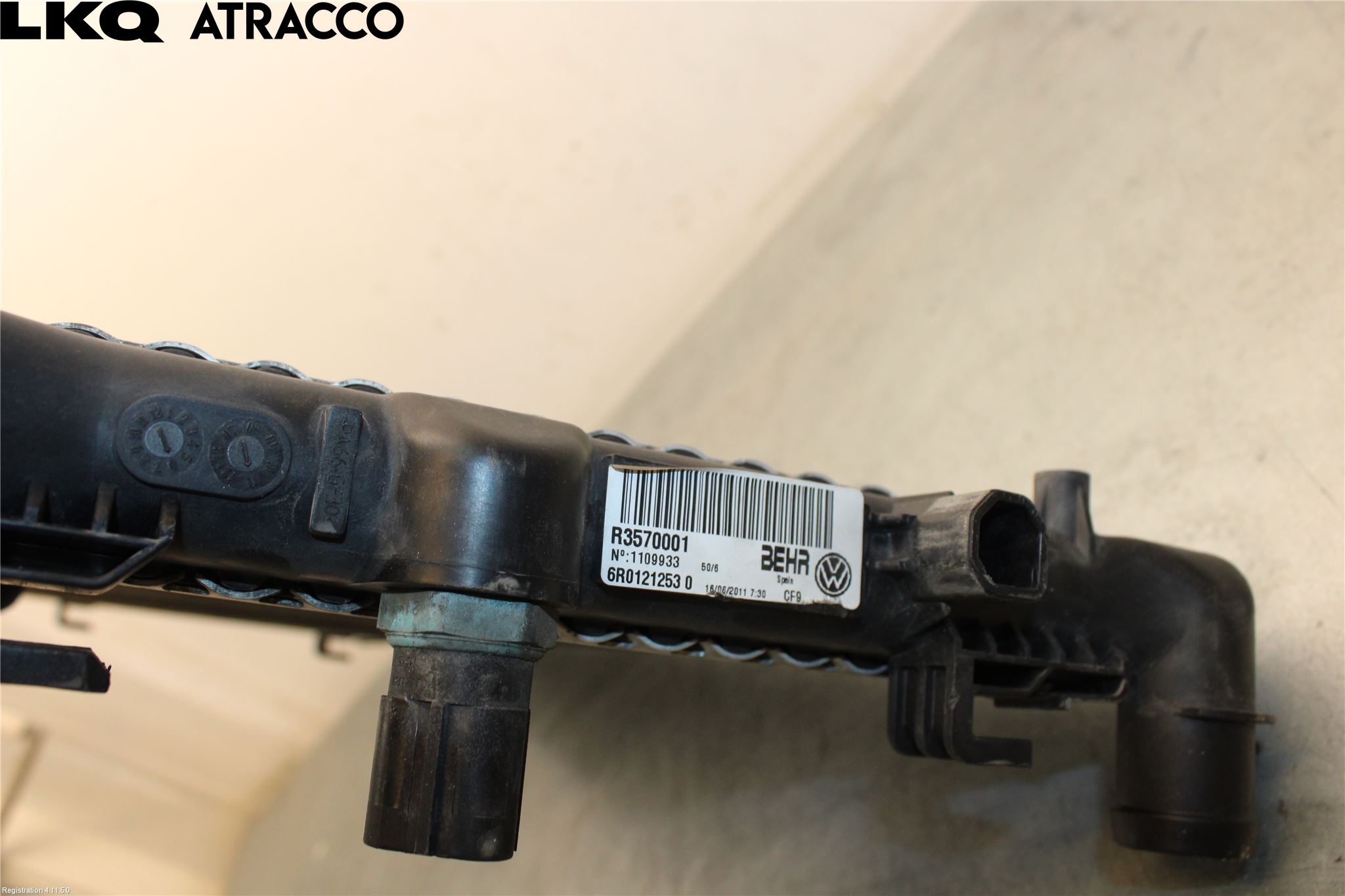 Volkswagen VW POLO 10-17 Kylare Aut