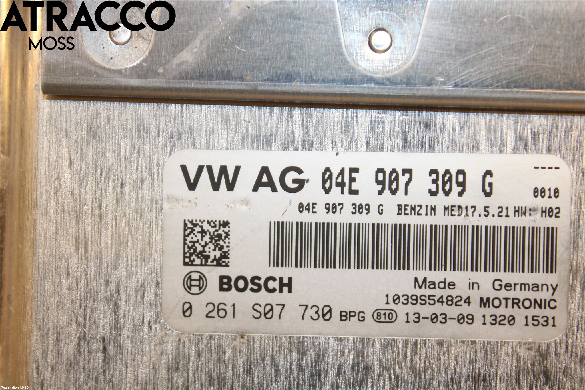 Volkswagen VW GOLF / E-GOLF VII 13-20 Styrenhet Insprut Bensin