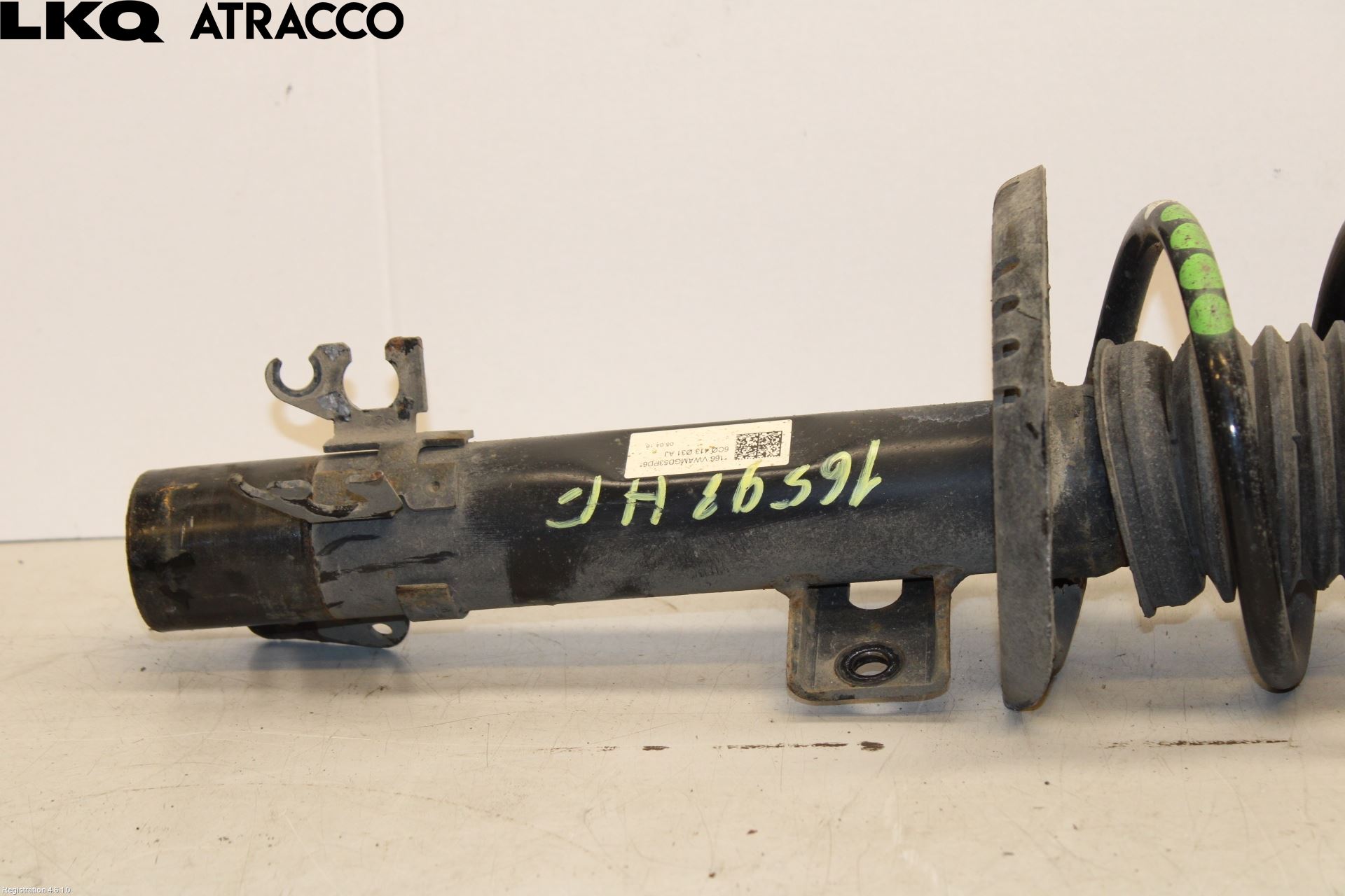 Volkswagen VW POLO 10-17 Fjäderben Fram Höger