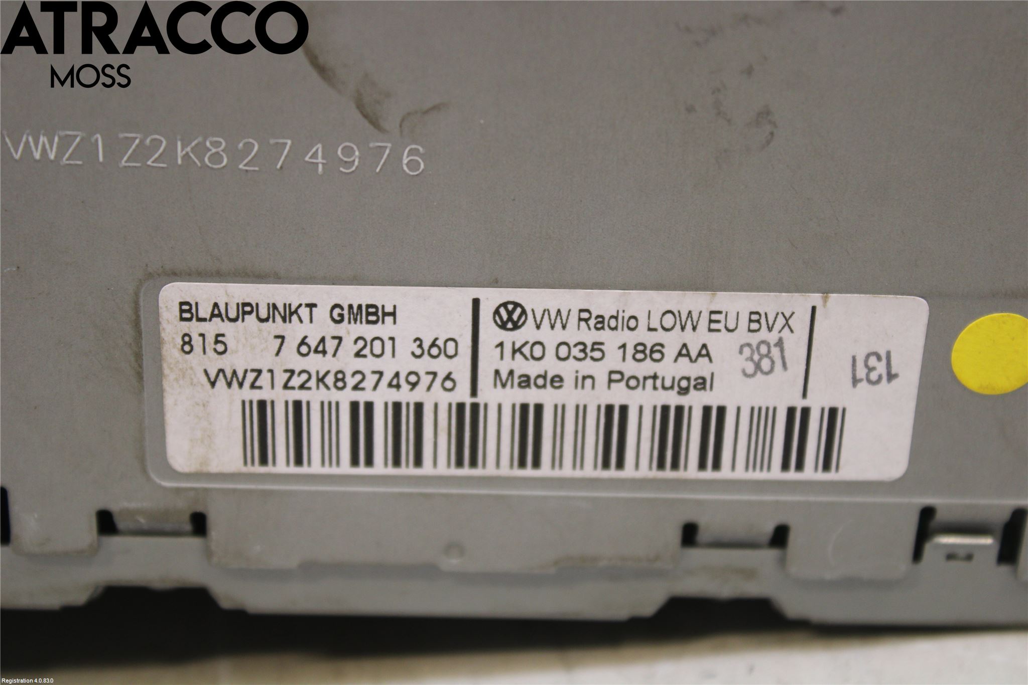 Volkswagen VW AMAROK 2H 10-22 Cd Radio - Multimediapanel