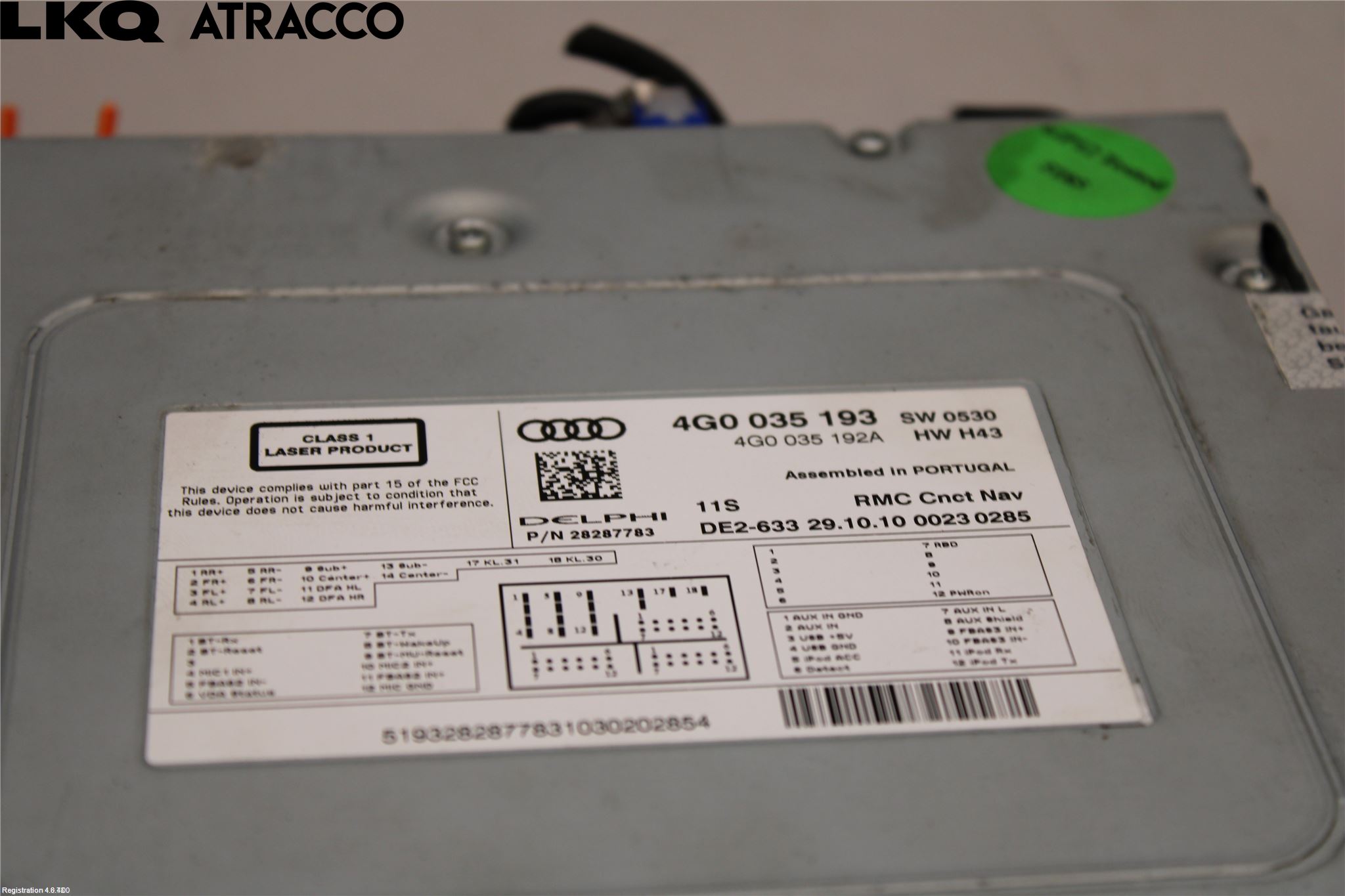 Audi A7/S7 4G 11-17 Cd Radio - Multimediapanel