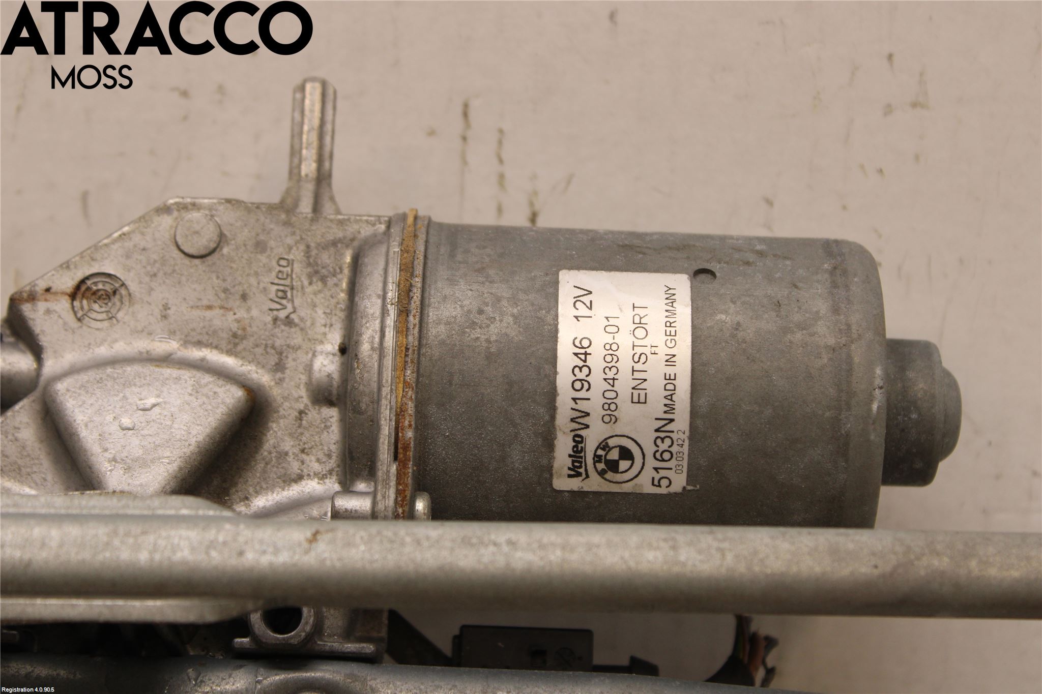 Mini COUNTRYMAN R60 11-16 Torkarmotor Vindruta