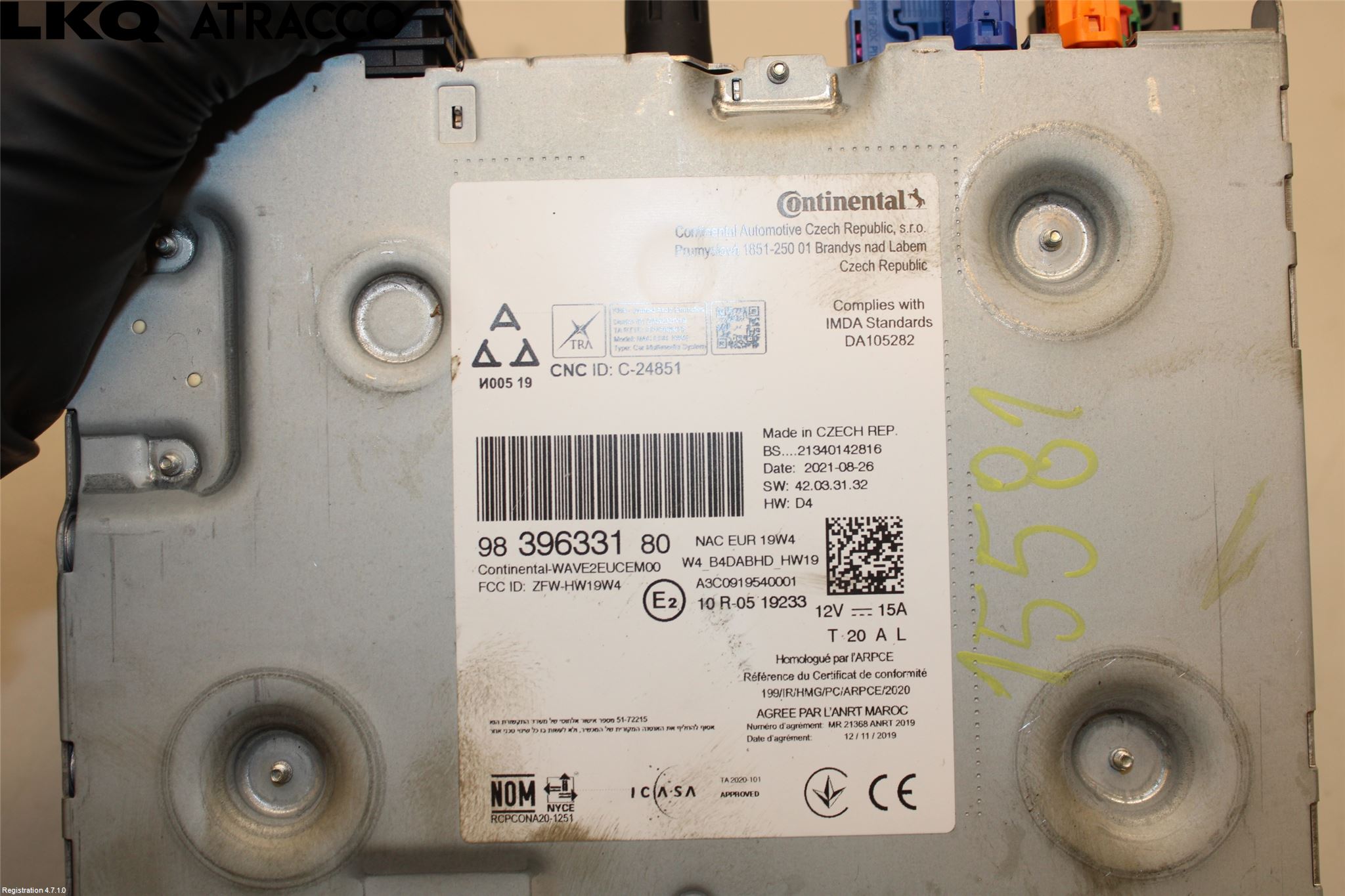 Citroen C4/E-C4 C4X/E-C4X III 21- Radio