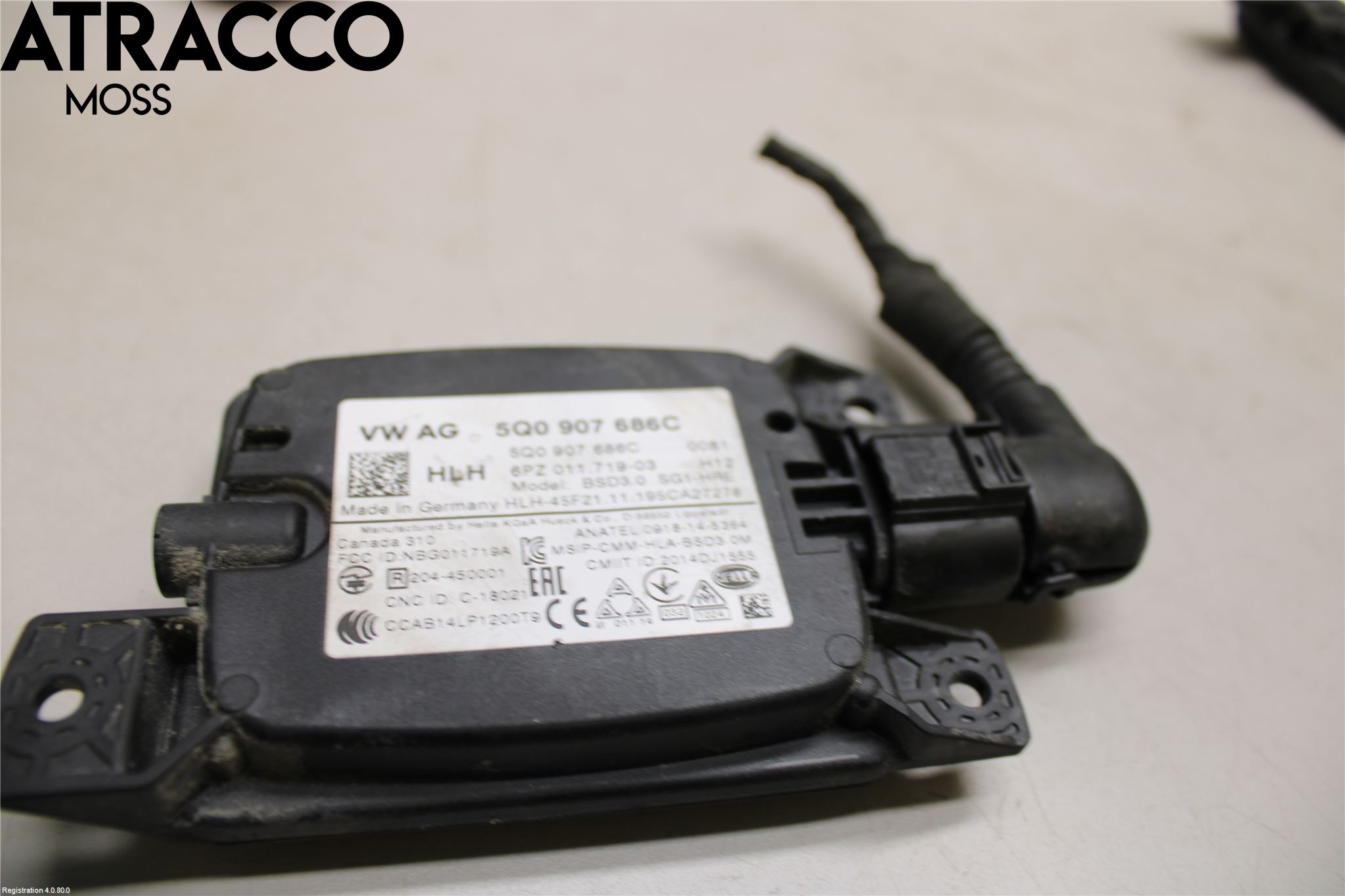Volkswagen VW GOLF / E-GOLF VII 13-20 Sensor Aktivt Kollisionsskydd