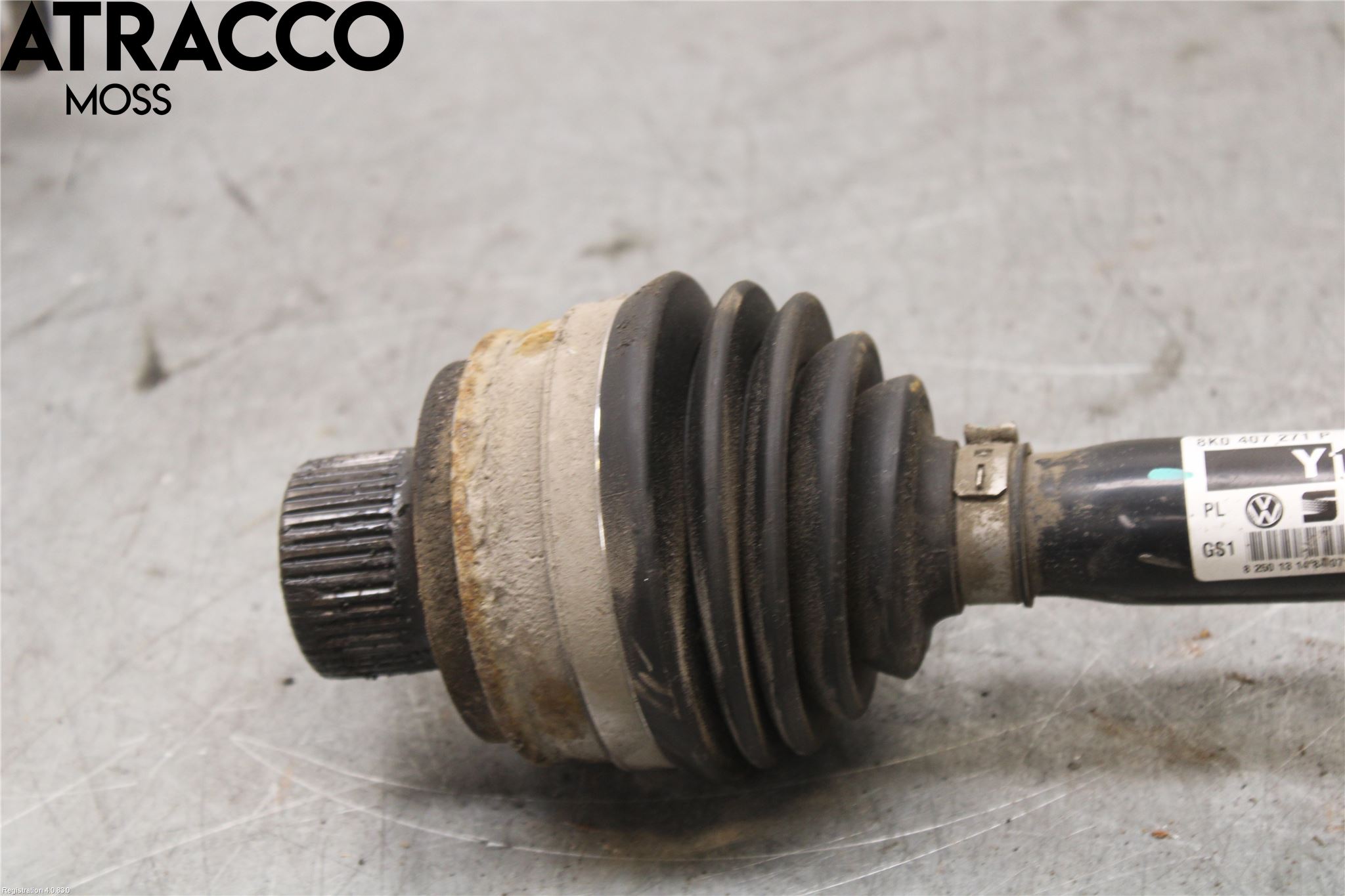 Audi A4/S4 08-11 Drivaxel Fram Höger
