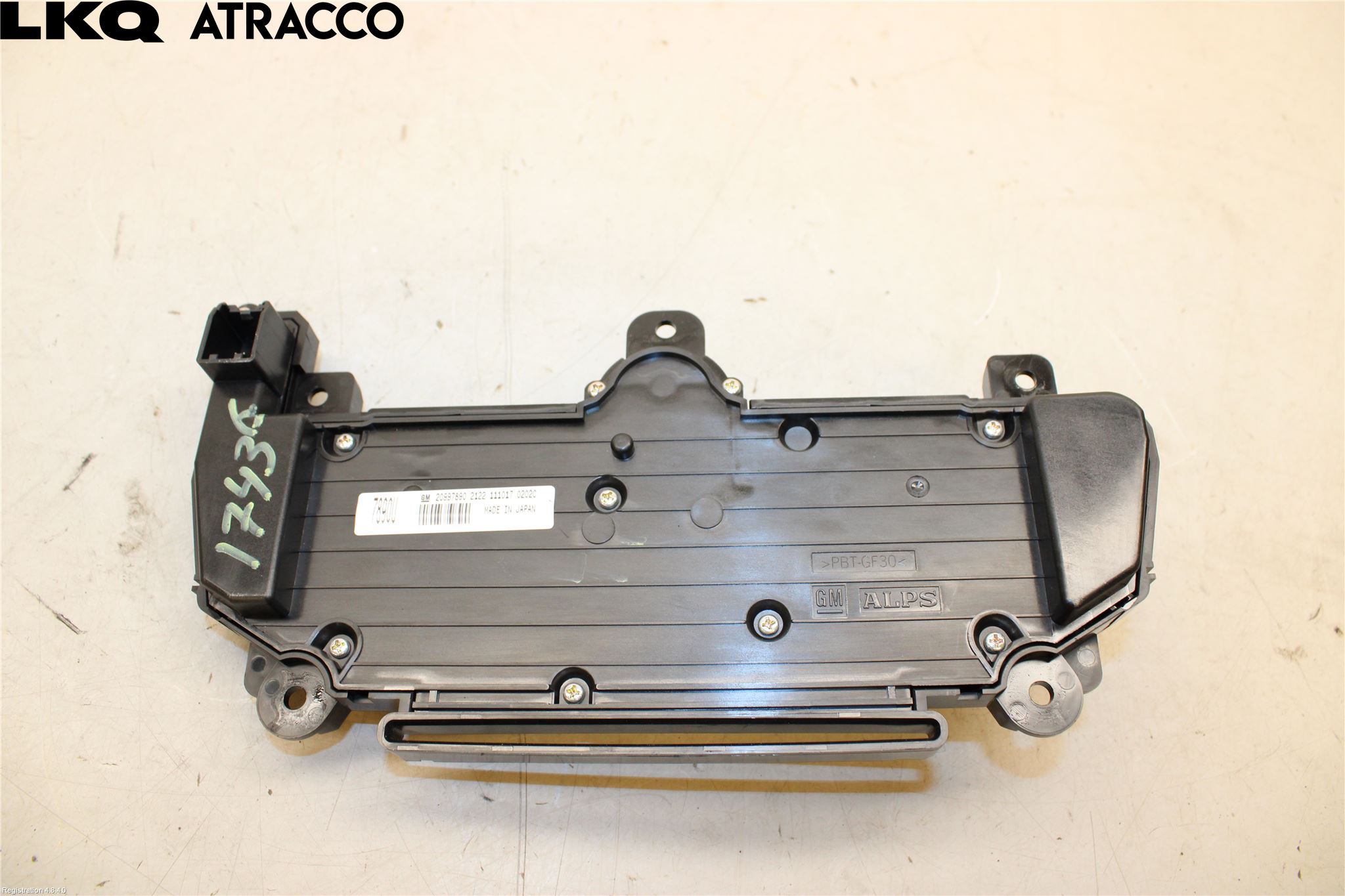 Opel INSIGNIA 09-16 Spak-Rattreglage Radio