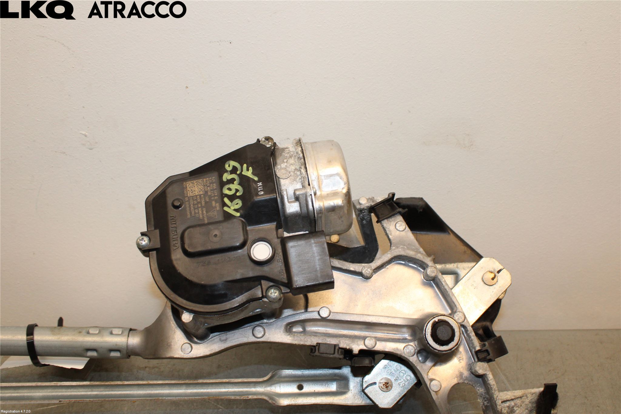 Porsche TAYCAN 20- Torkarmotor Vindruta