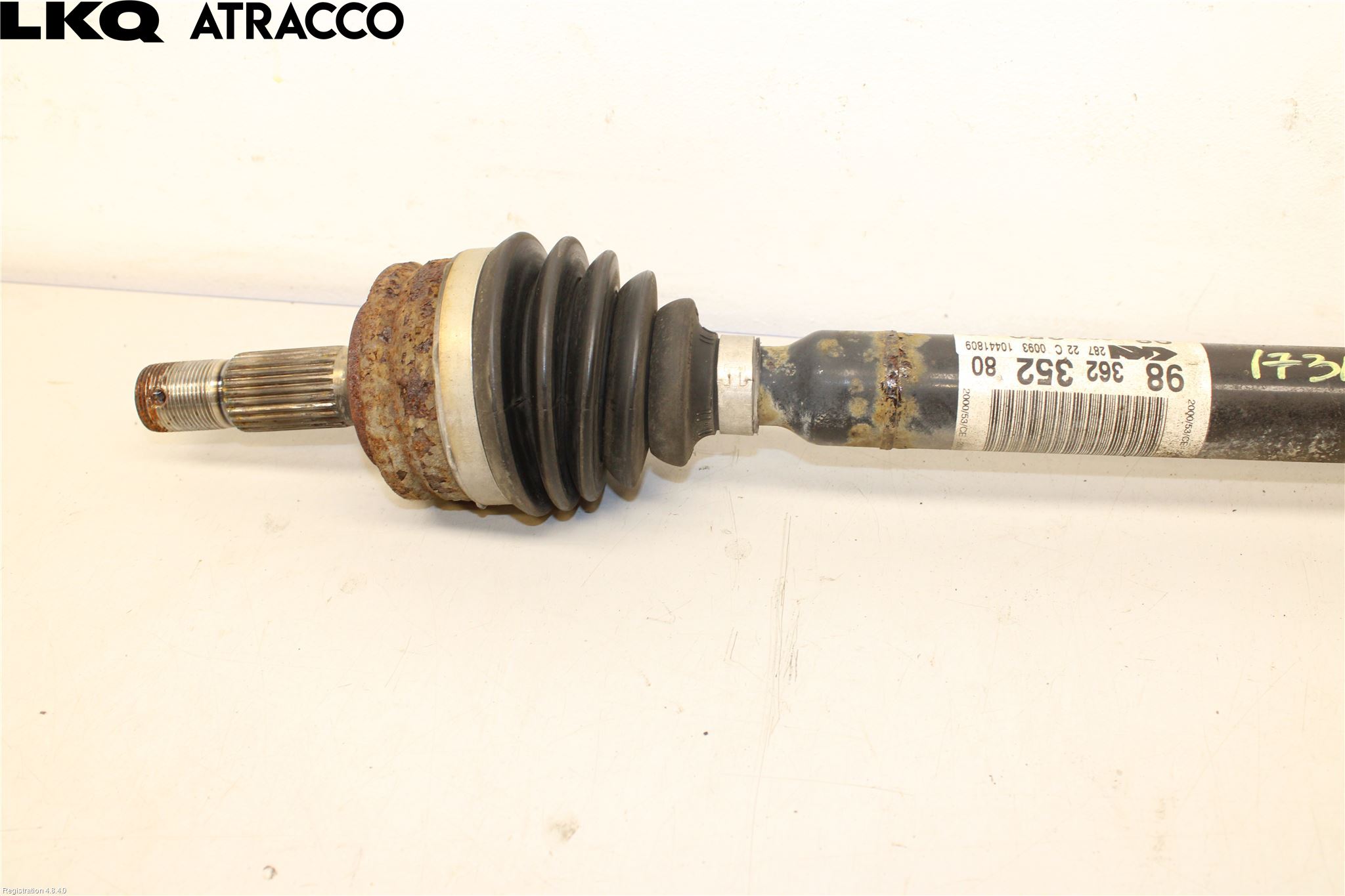Citroen C4/E-C4 C4X/E-C4X III 21- Drivaxel Fram Vänster