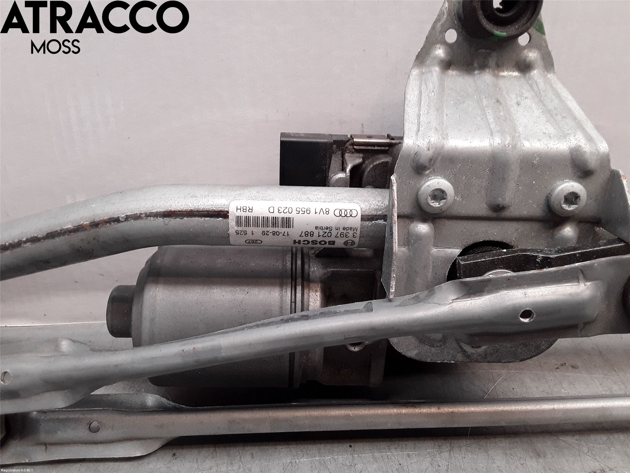 Audi A3/S3 8V 13-20 Torkarmotor Vindruta