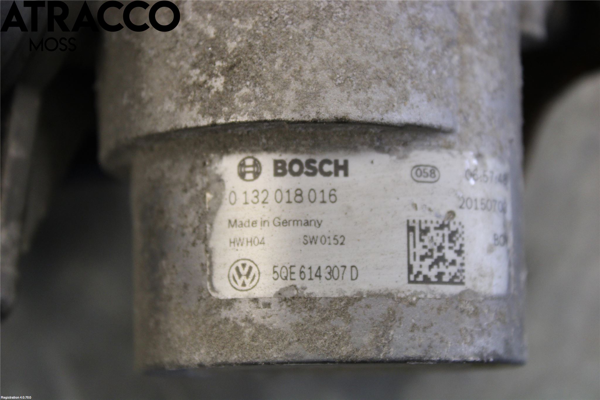 Volkswagen VW GOLF / E-GOLF VII 13-20 Bromskraftregulator